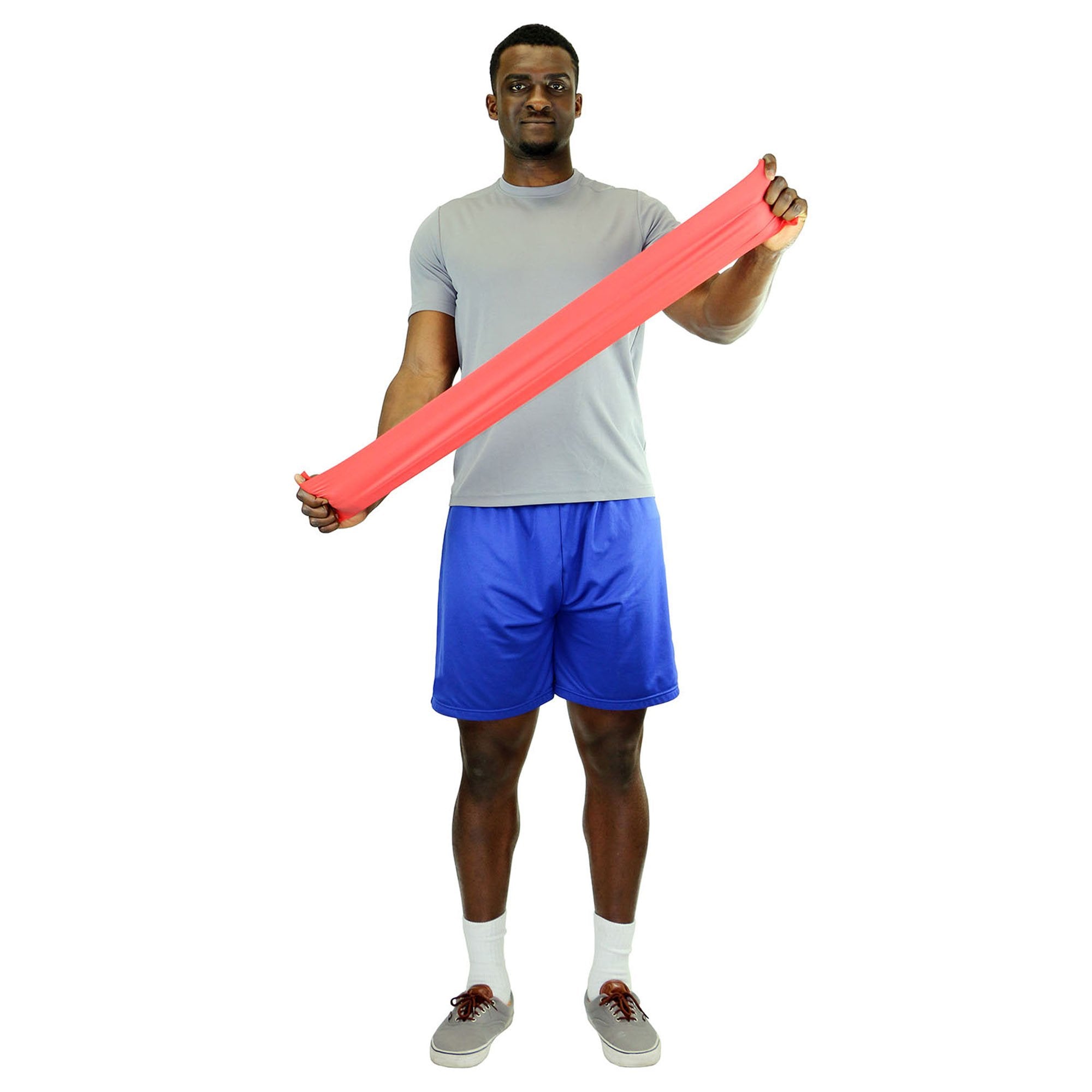 Exercise Resistance Band CanDo® Red 5 Inch X 6 Yard Light Resistance - image 2