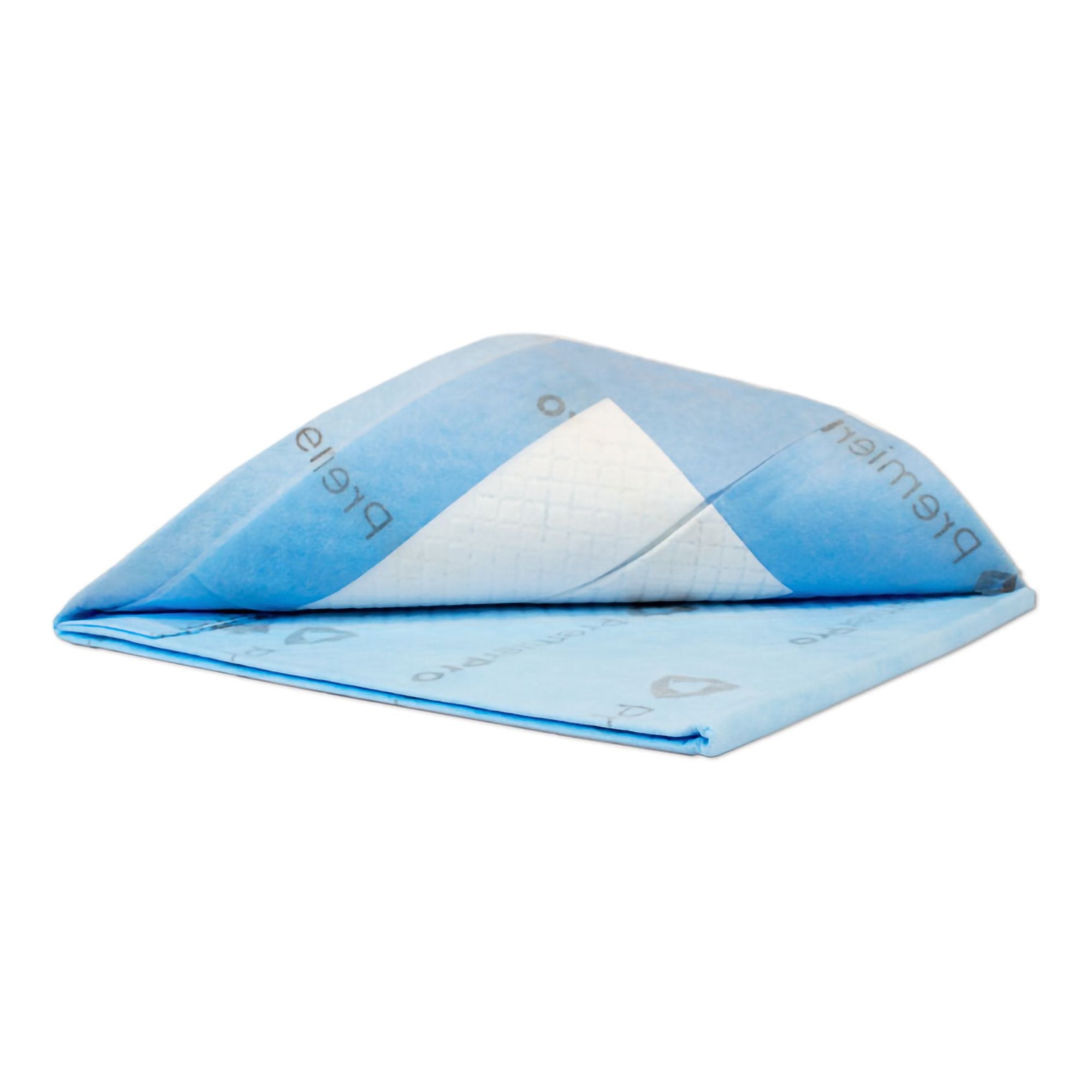 Disposable Underpad PremierPro™ 17 X 24 Inch Fluff Light Absorbency