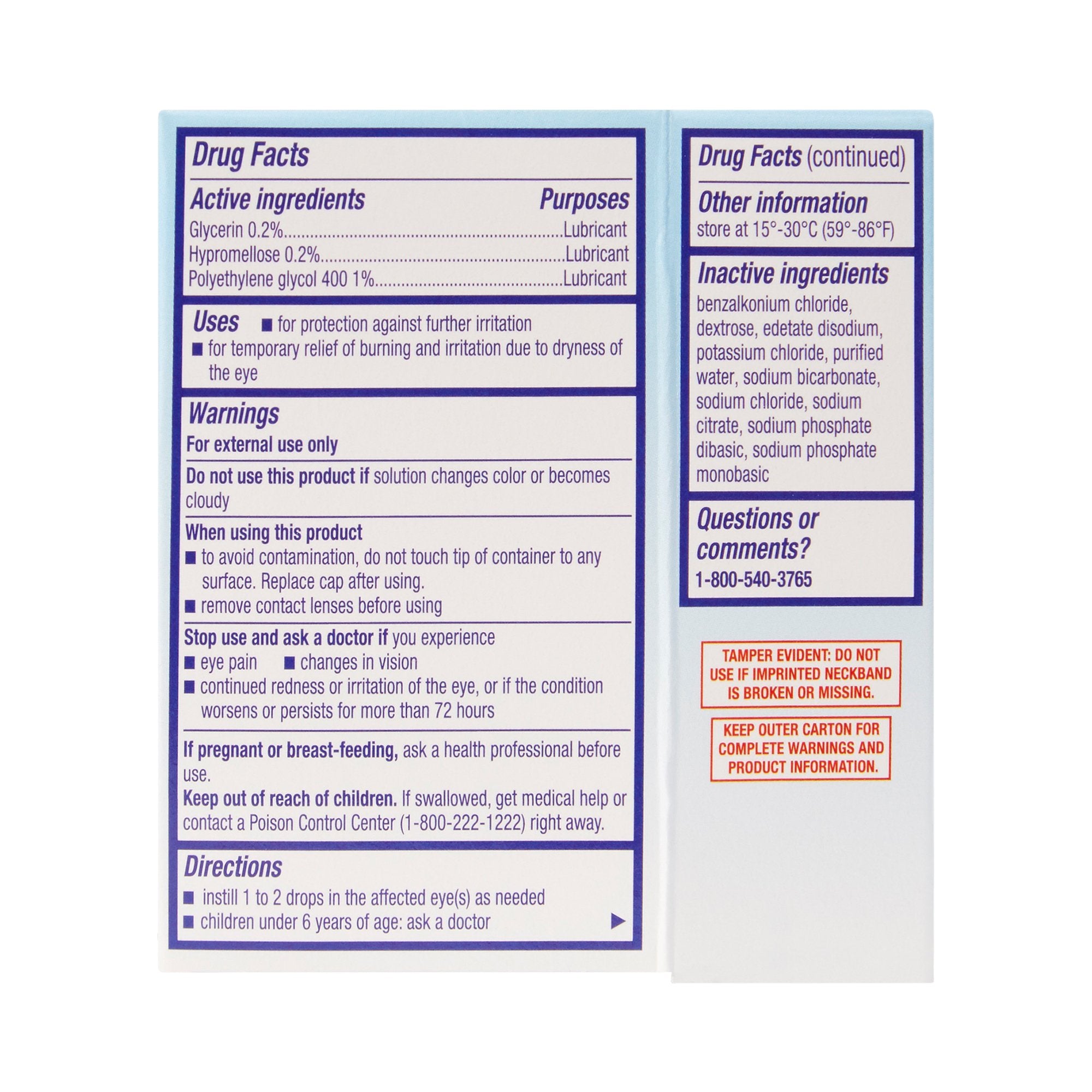 Eye Lubricant Geri-Care® 0.5 oz. Eye Drops - image 3