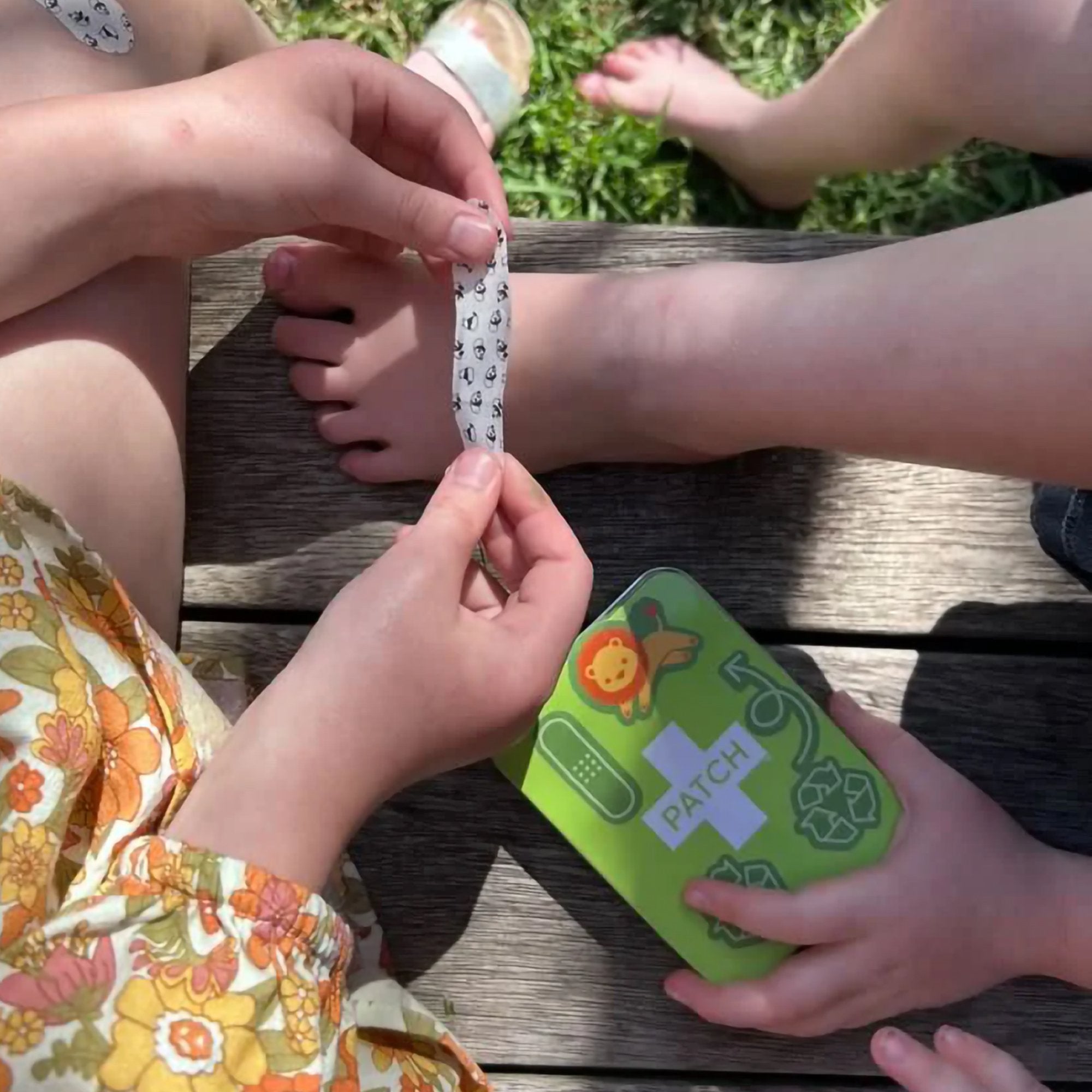 First Aid Kit PATCH™ Kids On-The-Go Tin Container - image 8