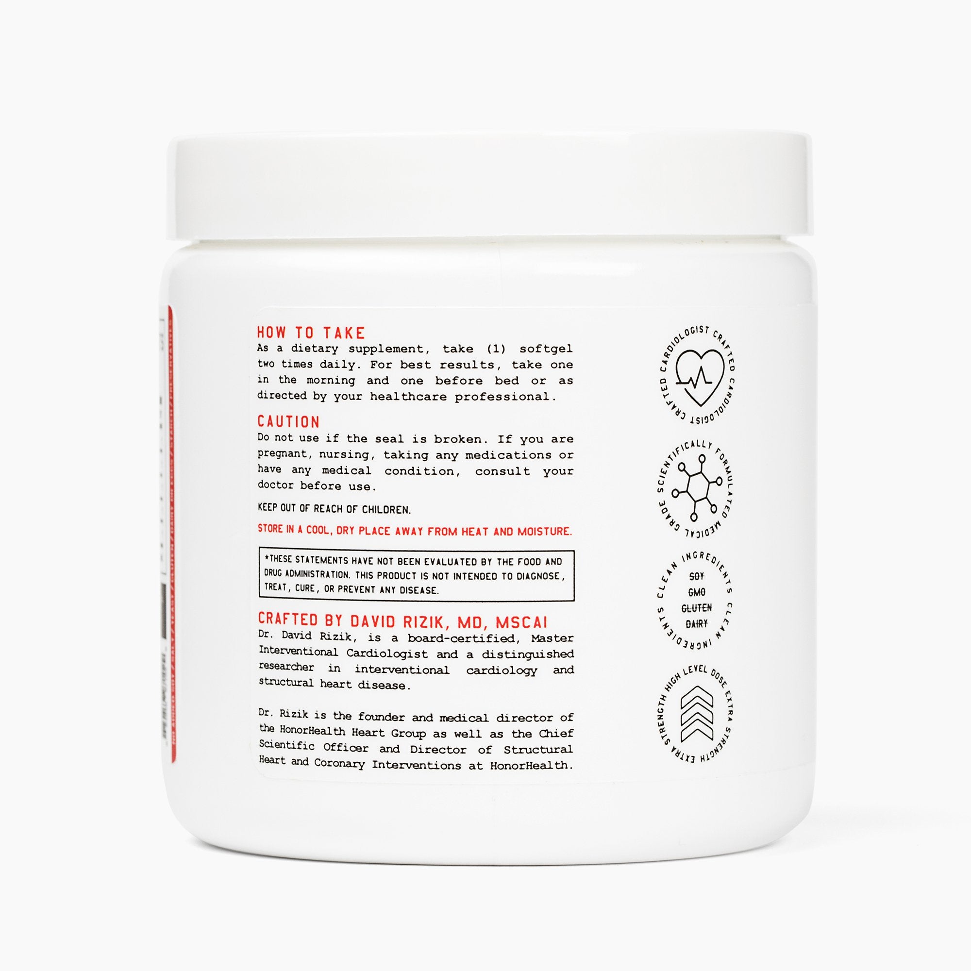 Dietary Supplement Heart + Body + Mind Fish Oil / EPA / DHA / CoQ10 / Vitamin E 2,000 mg - 360 mg - 240 mg - 200 mg - 68 mg Strength Softgel 60 Per Bottle - image 9
