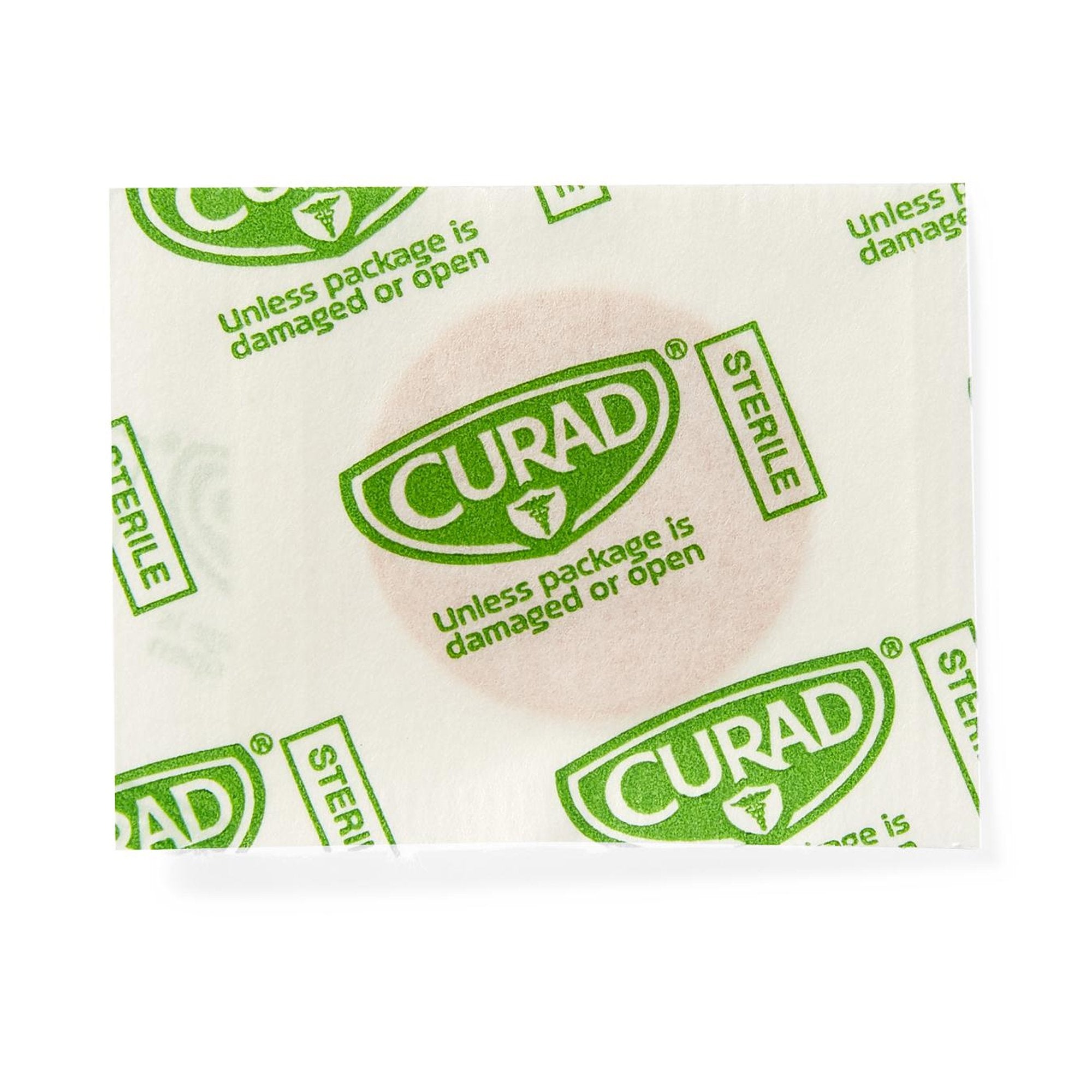 Adhesive Spot Bandage Curad® Plastic Tan 7/8 Inch Diameter Sterile - image 2