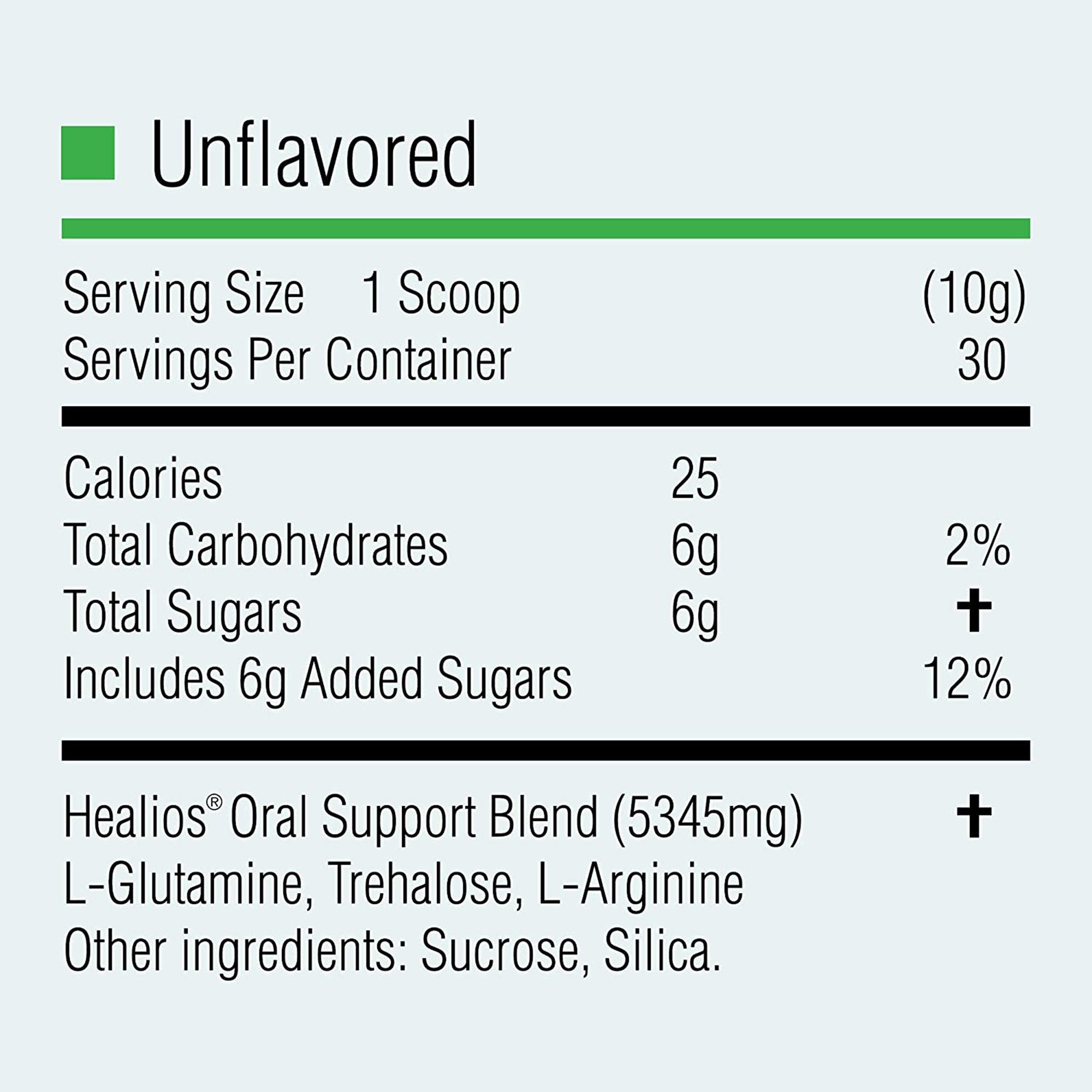 Oral Supplement Healios® Unflavored Powder 10.93 oz. Jar - image 6