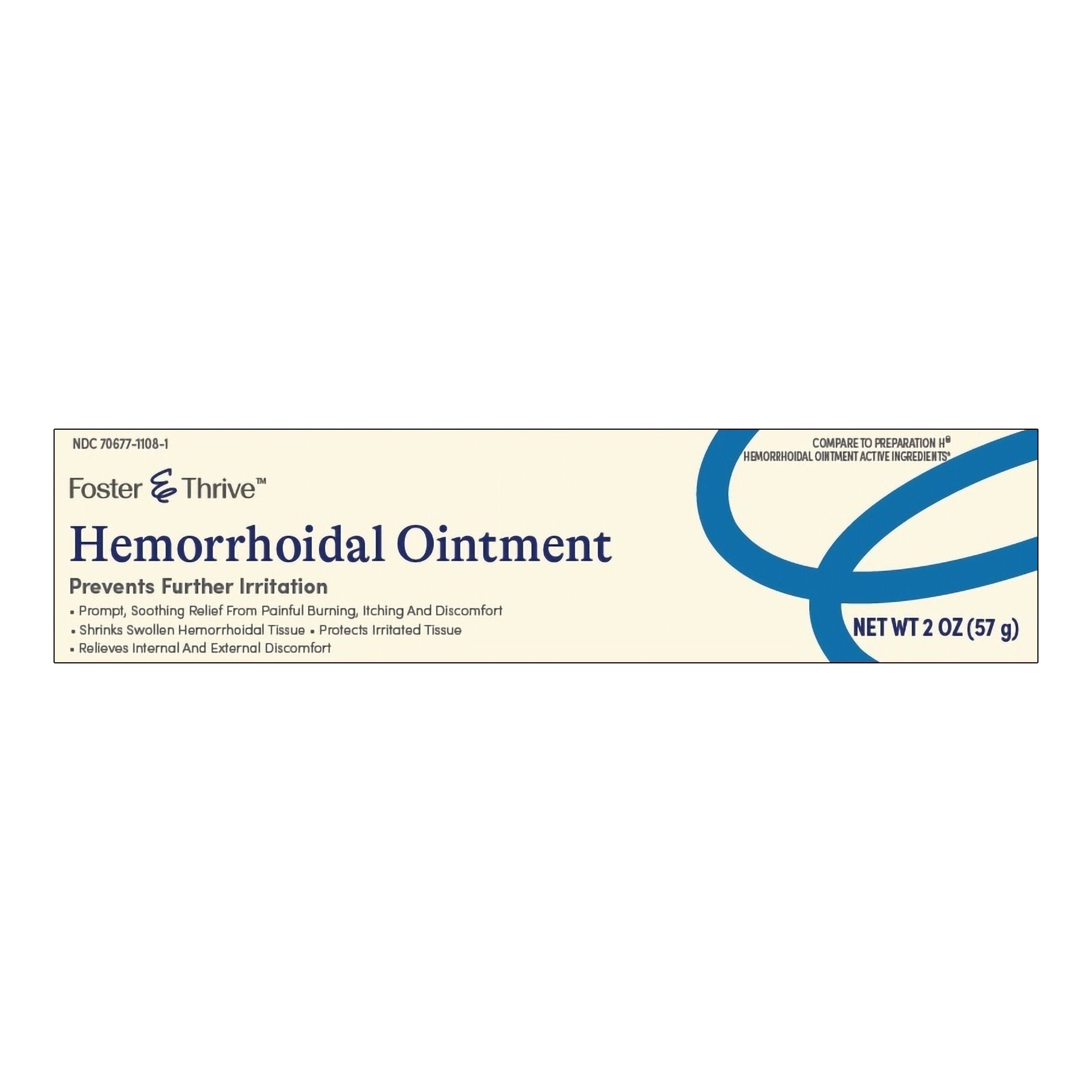 Foster & Thrive™ Hemorrhoidal Ointment