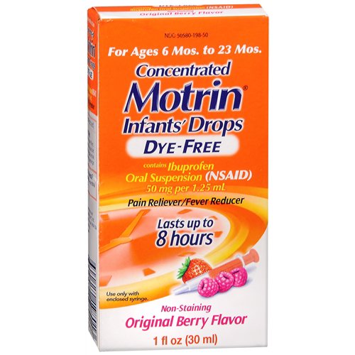 Motrin® Concentrated Infants' Drops, Berry Flavor