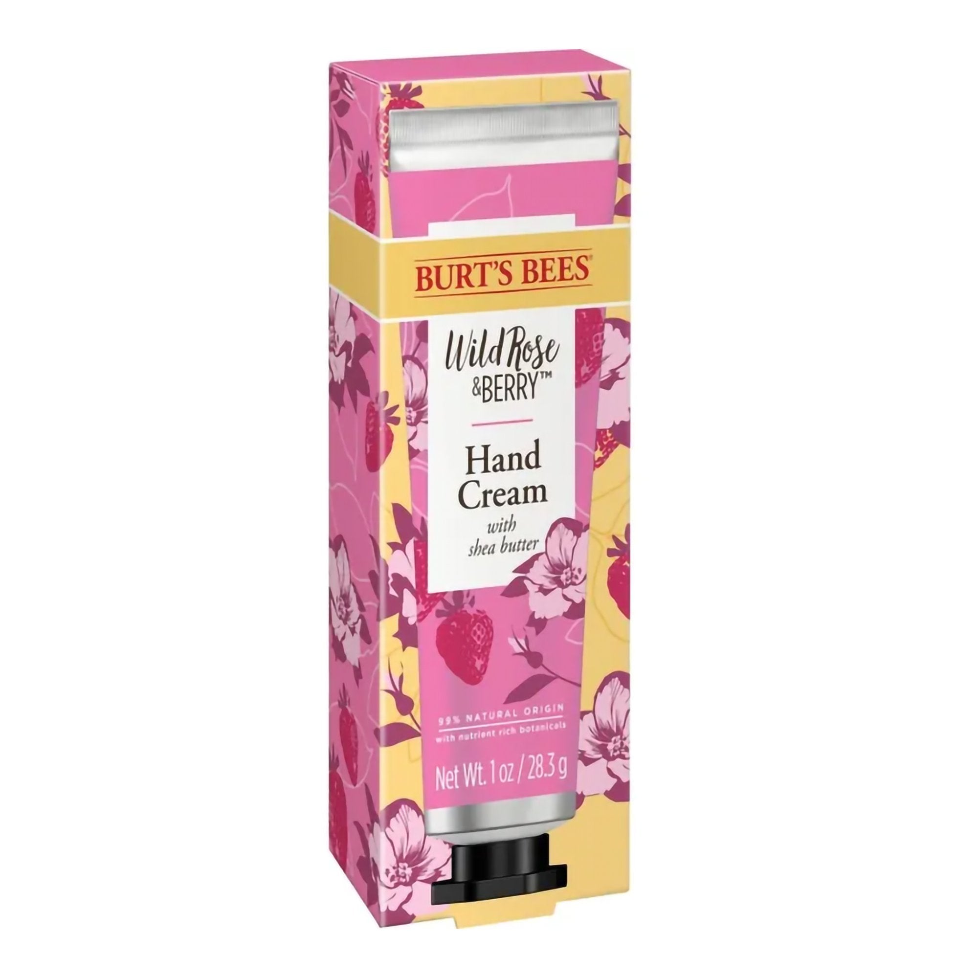 Hand Moisturizer Burt's Bees® Wild Rose and Berry™ 1 oz. Tube Floral Scent Cream - image 4