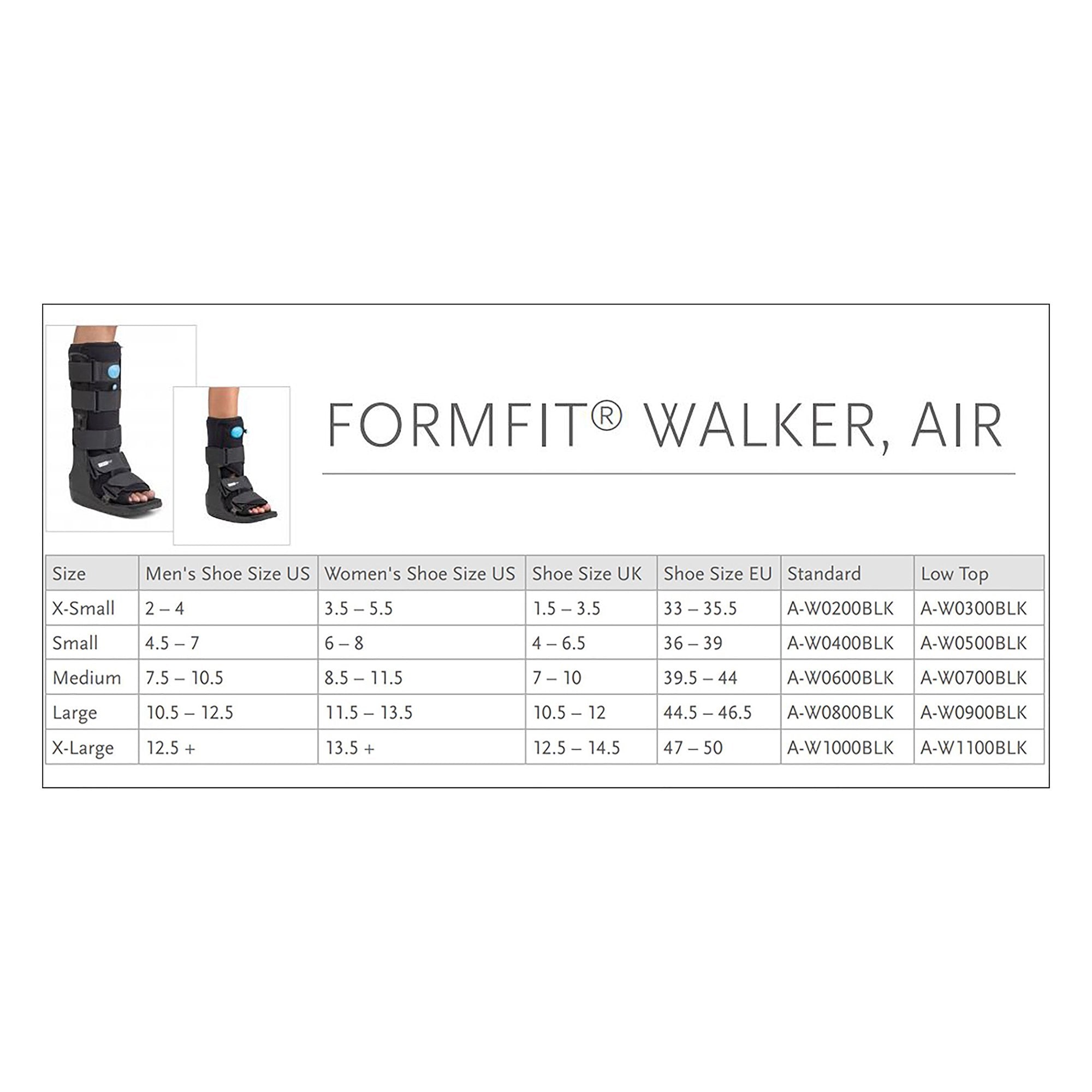 Air Walker Boot Formfit® Walker Air Pneumatic Adult Small Tall - image 4