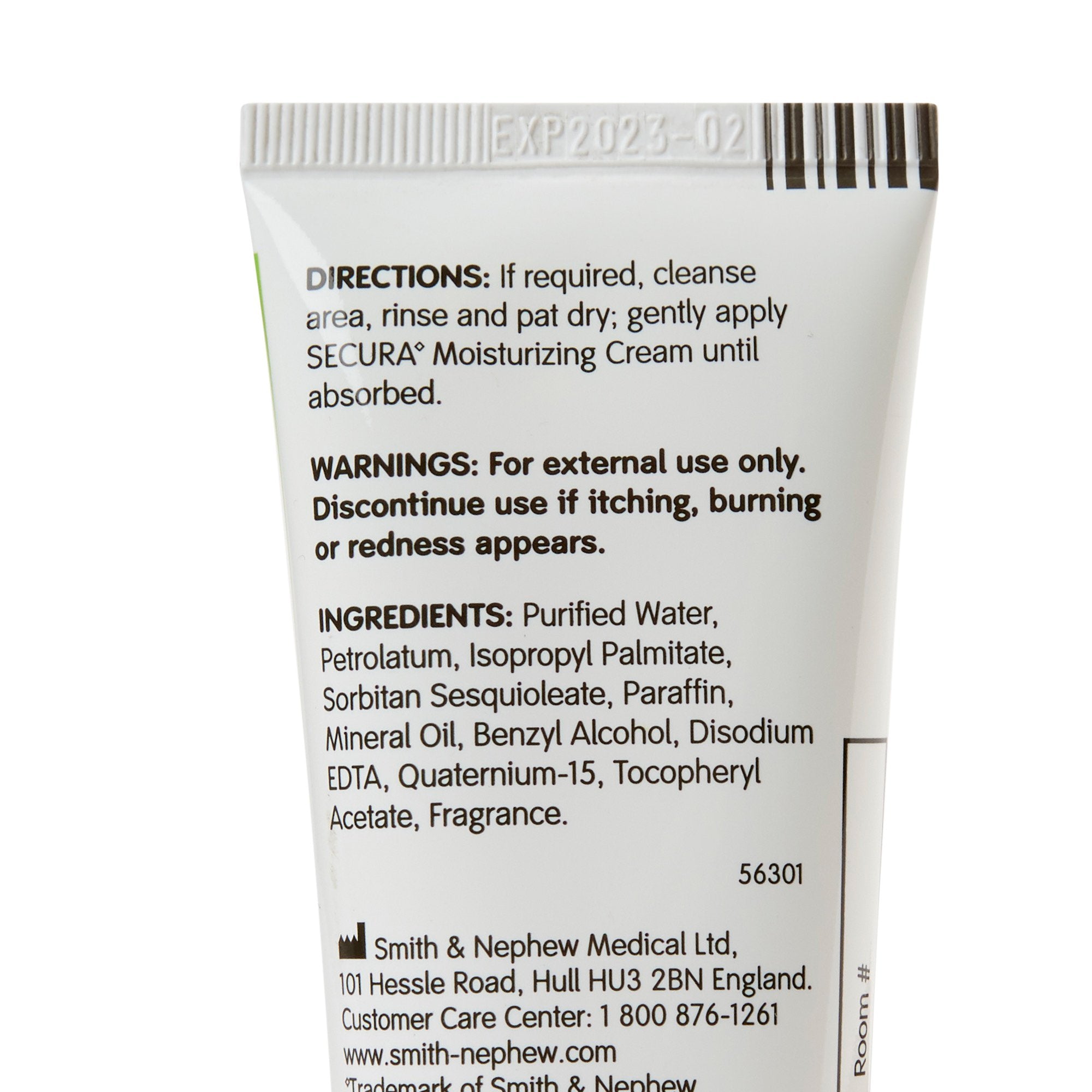 Hand and Body Moisturizer Secura™ 3 oz. Tube Unscented Cream - image 3