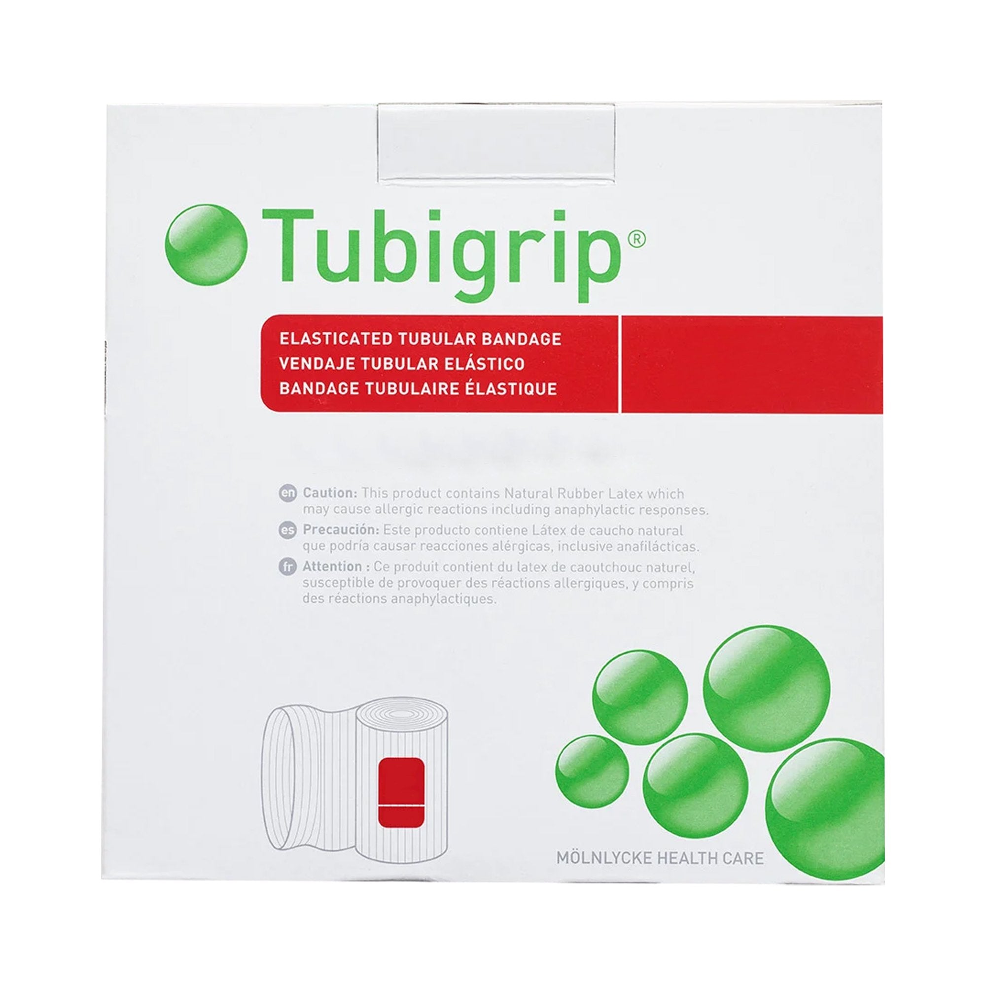 Elastic Bandage Tubigrip® 1-1/2 Inch X 11 Yard Infant Feet / Arm Pull On Natural NonSterile Size A Standard Compression - image 2