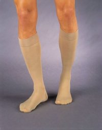 Compression Stocking Jobst® Relief Knee High Medium Beige Open Toe