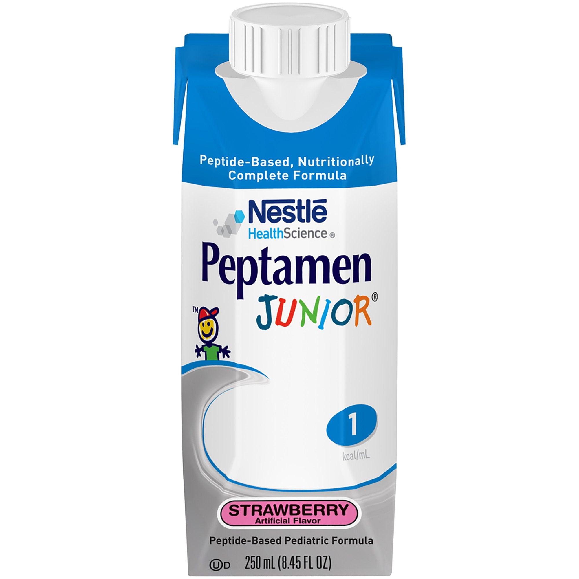 Peptamen Junior® with Prebio1™ Peptide-Based Formula, Strawberry, 8.45-oz.