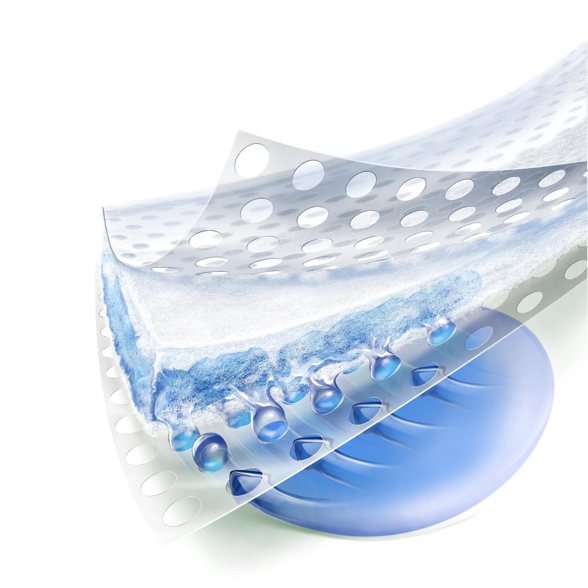 Adhesive Strip Curad® Cotton / Polyester White 3 X 4 Inch Sterile - image 3