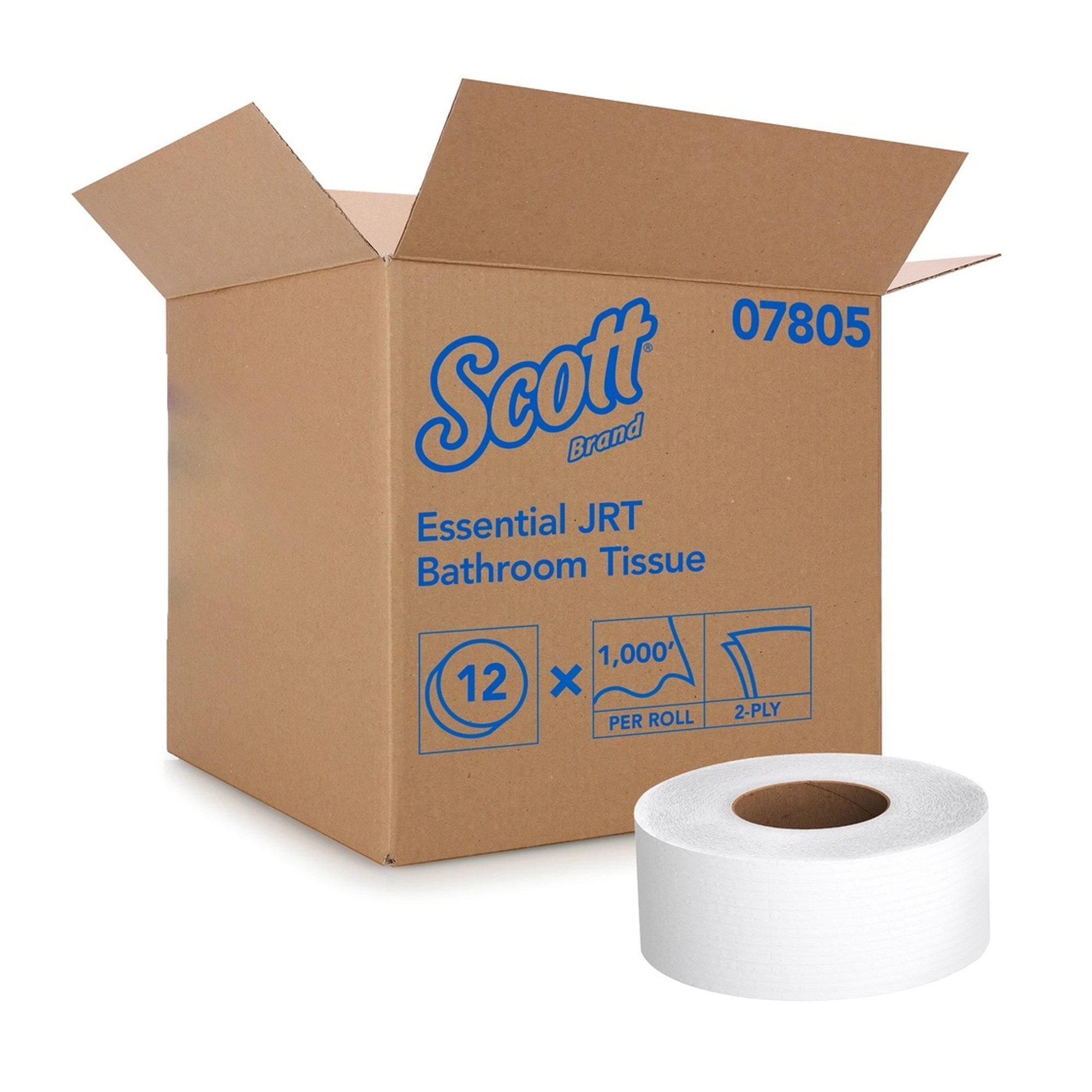 Scott® Essential Jumbo Roll Toilet Paper, Standard