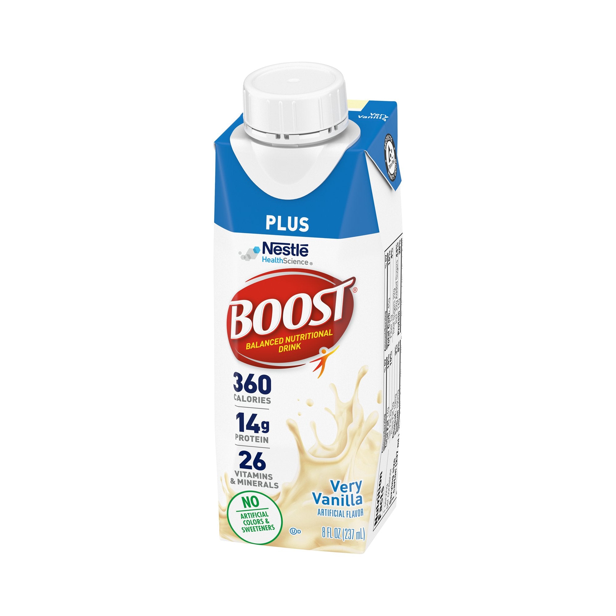 Oral Supplement Boost Plus® Very Vanilla Flavor Liquid 8 oz. Carton - image 6