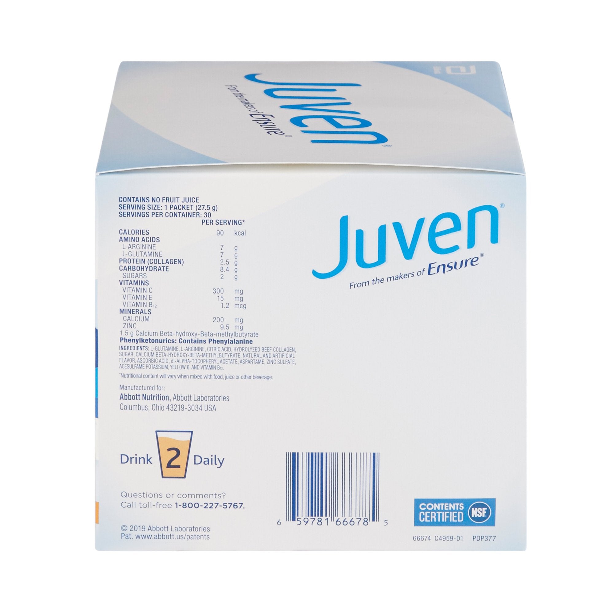 Oral Supplement Juven® Orange Flavor Powder 0.98 oz. Individual Packet - image 5