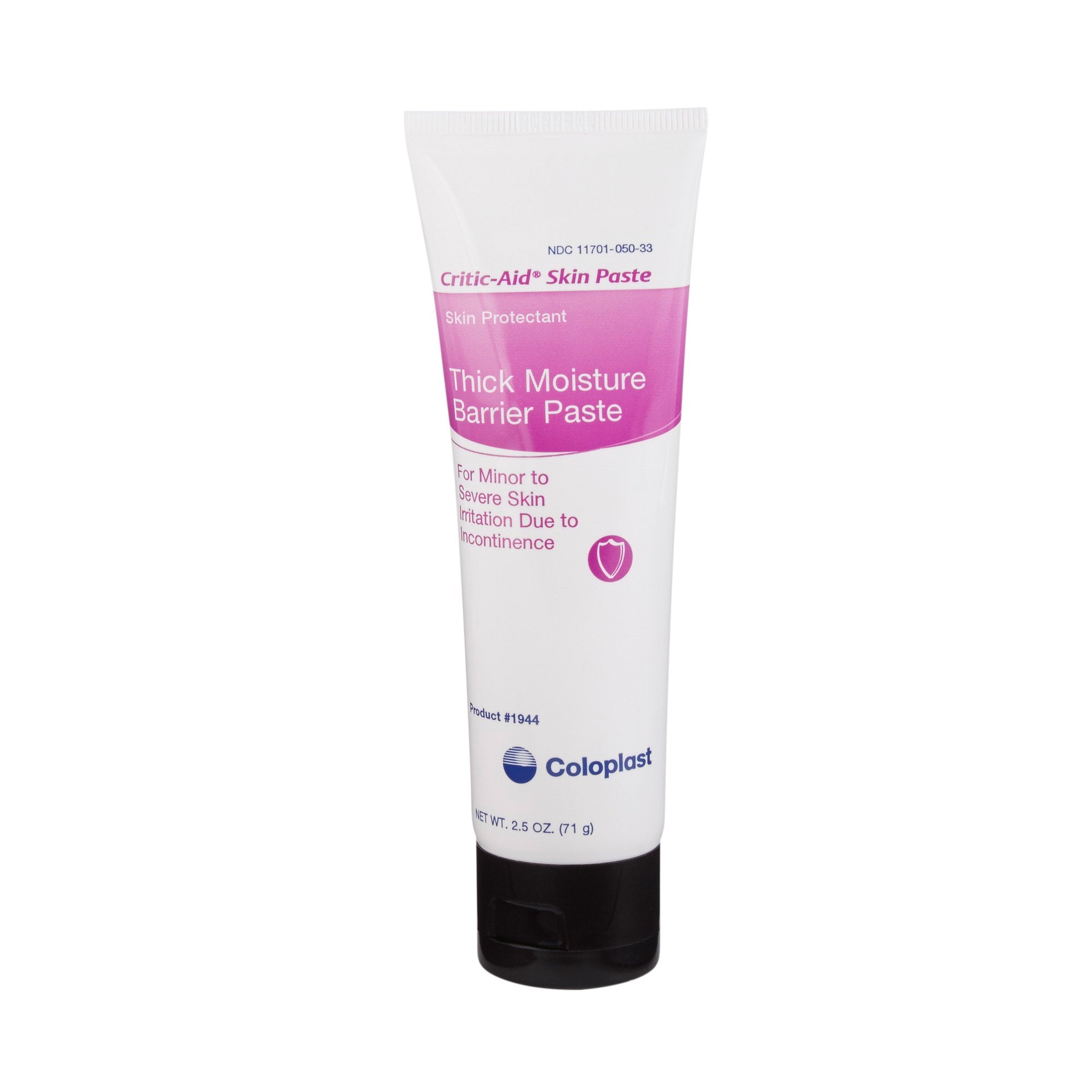 Skin Protectant Critic-Aid® 2.5 oz. Pump Tube Unscented Paste CHG Compatible