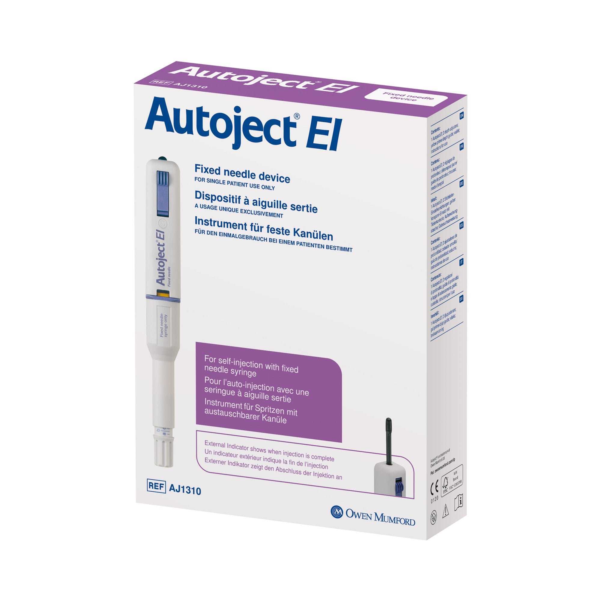 Autoject® EI Reusable Automatic Self Injection Device