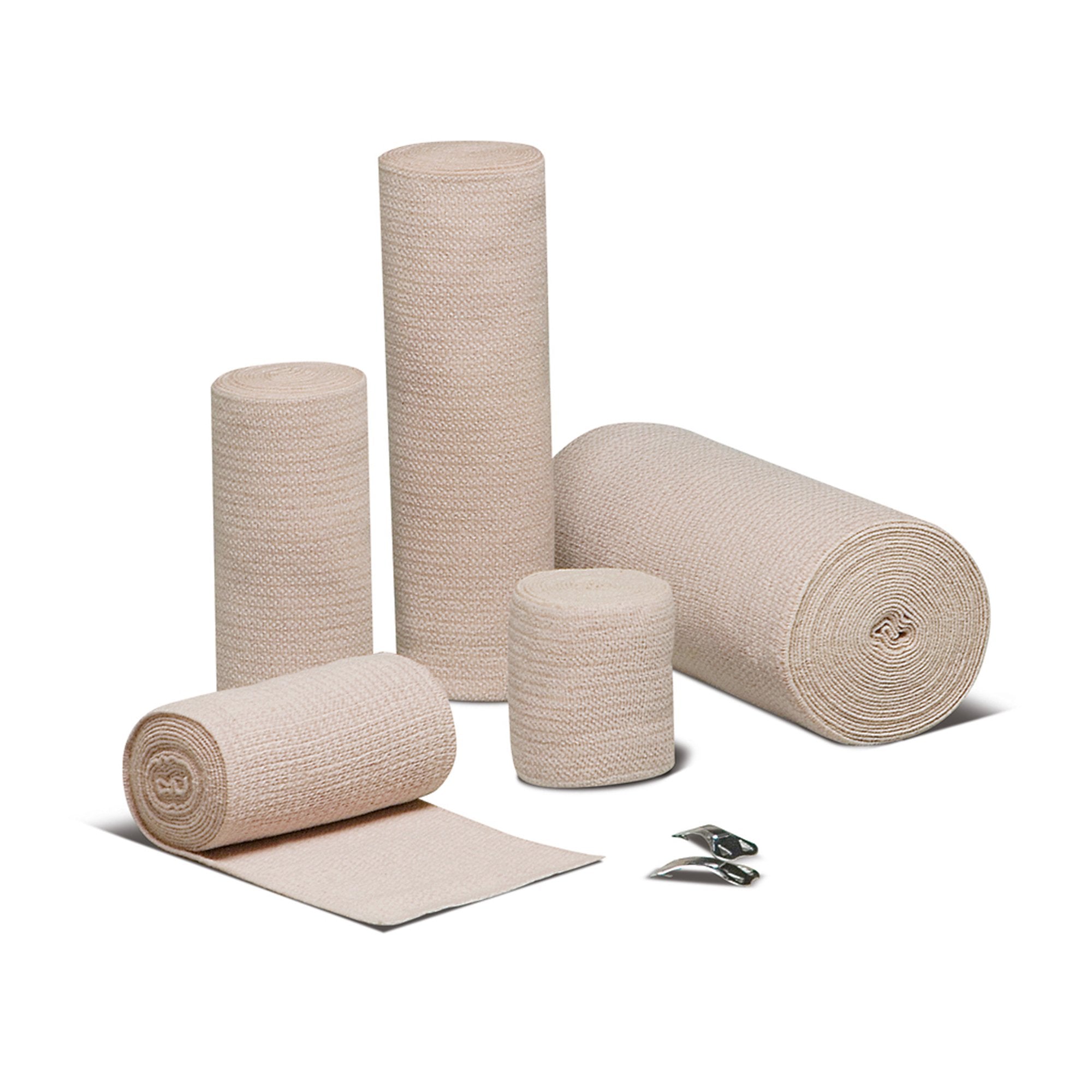Elastic Bandage REB® LF 3 Inch X 5 Yard Clip Detached Closure Tan NonSterile Standard Compression - image 2