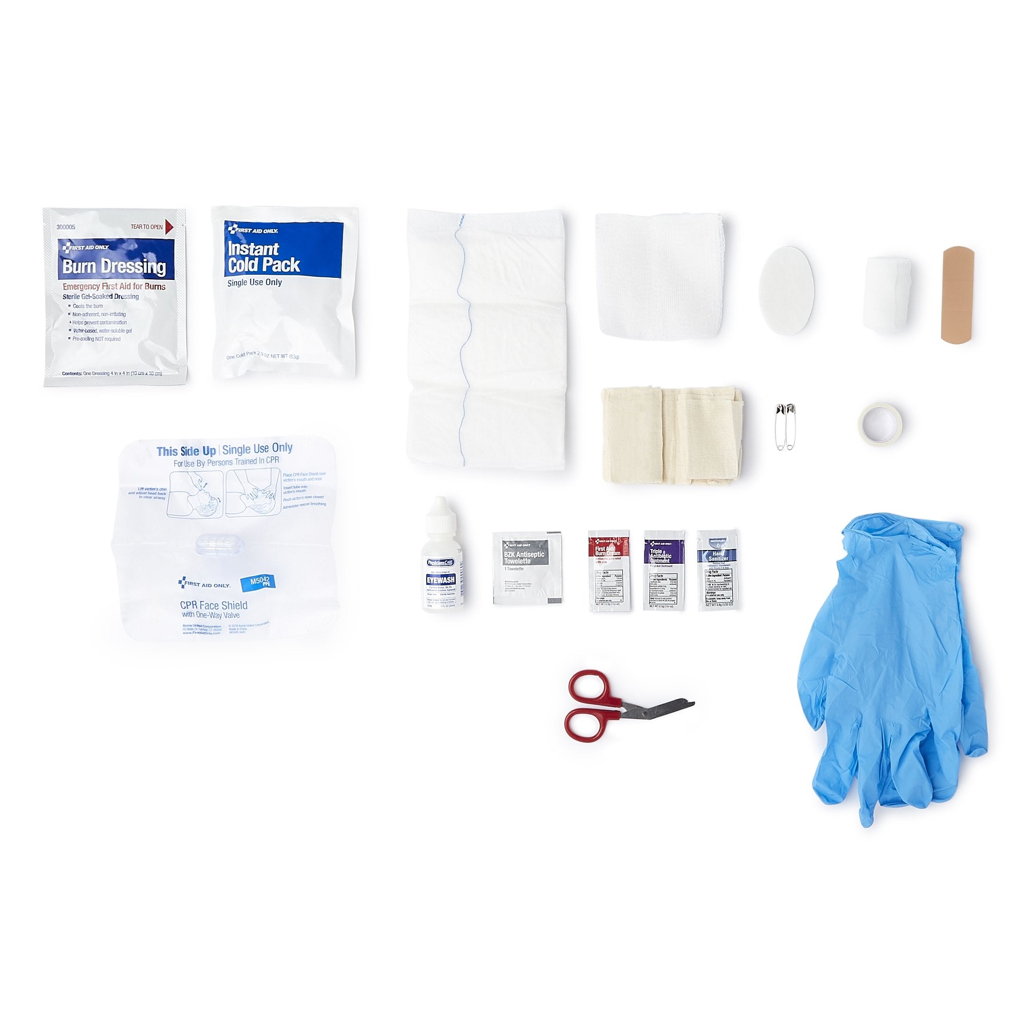 First Aid Kit McKesson 10 Person Plastic Case - image 3