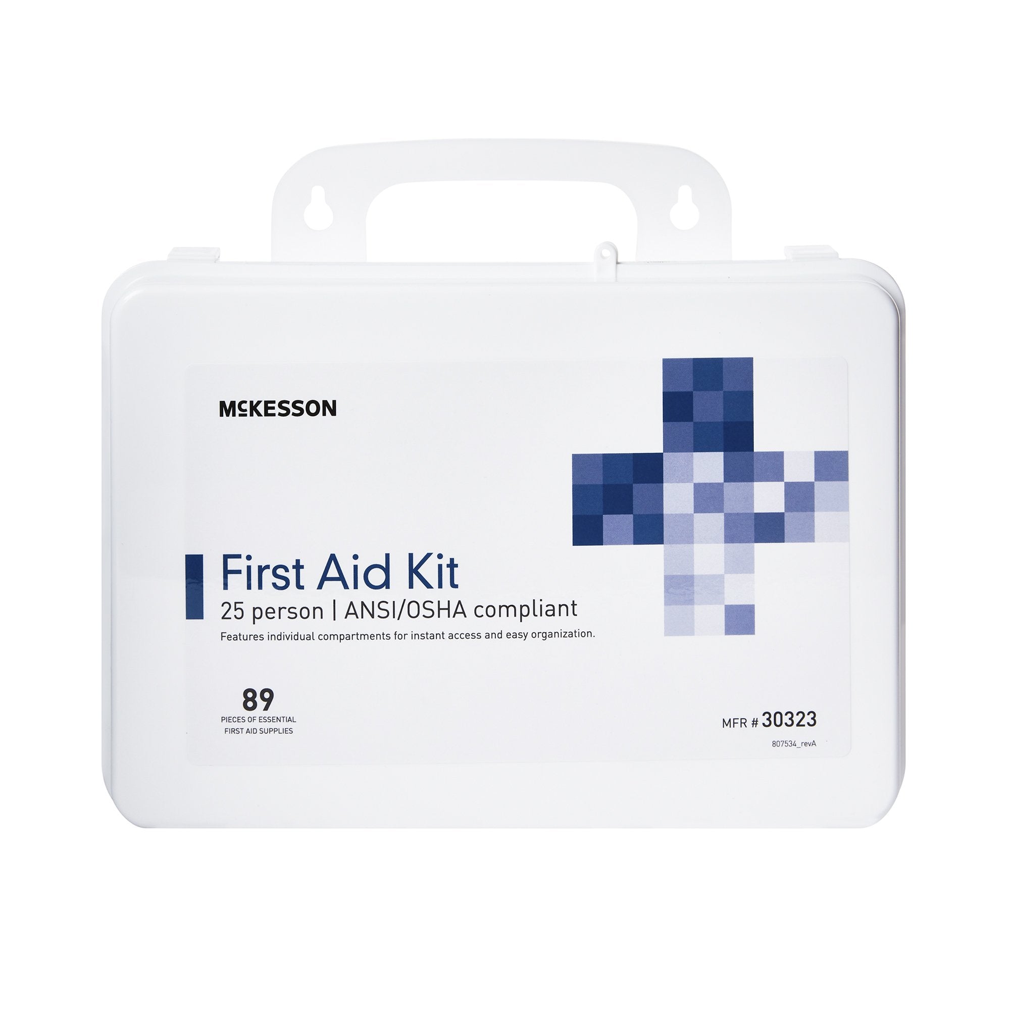 First Aid Kit McKesson 25 Person Plastic Case - image 2