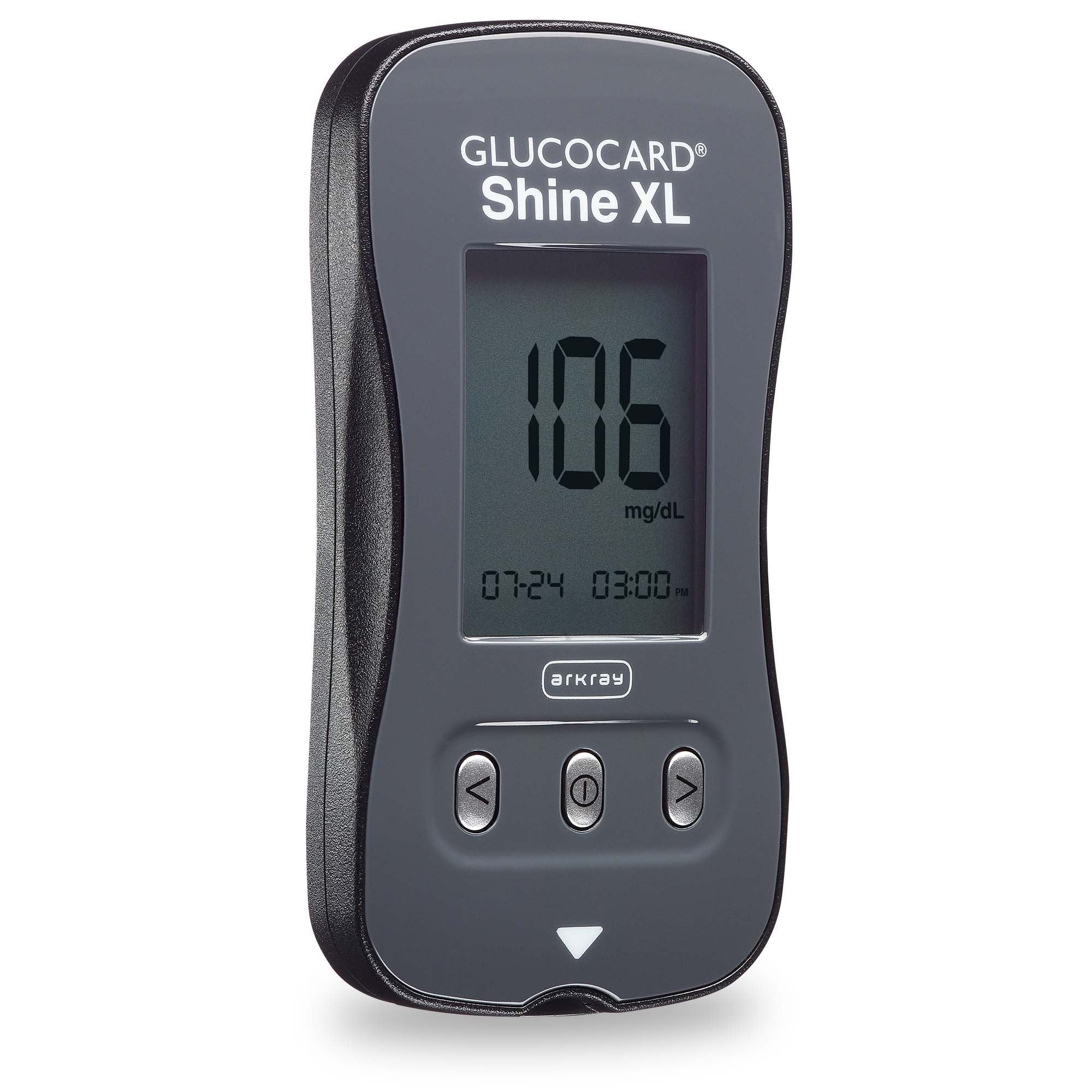 Blood Glucose Meter Glucocard® Shine 5 Second Results Stores up to 250 Results No Coding Required - image 2