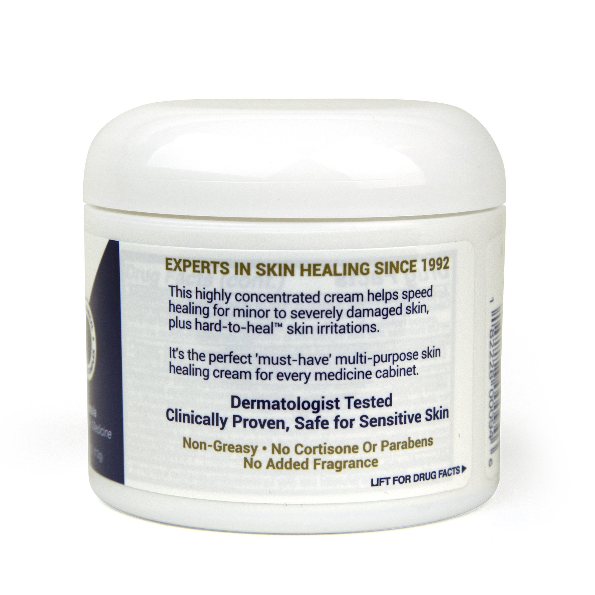 Hand and Body Moisturizer TriDerma® MD Intense Fast Healing 4 oz. Jar Unscented Cream - image 3
