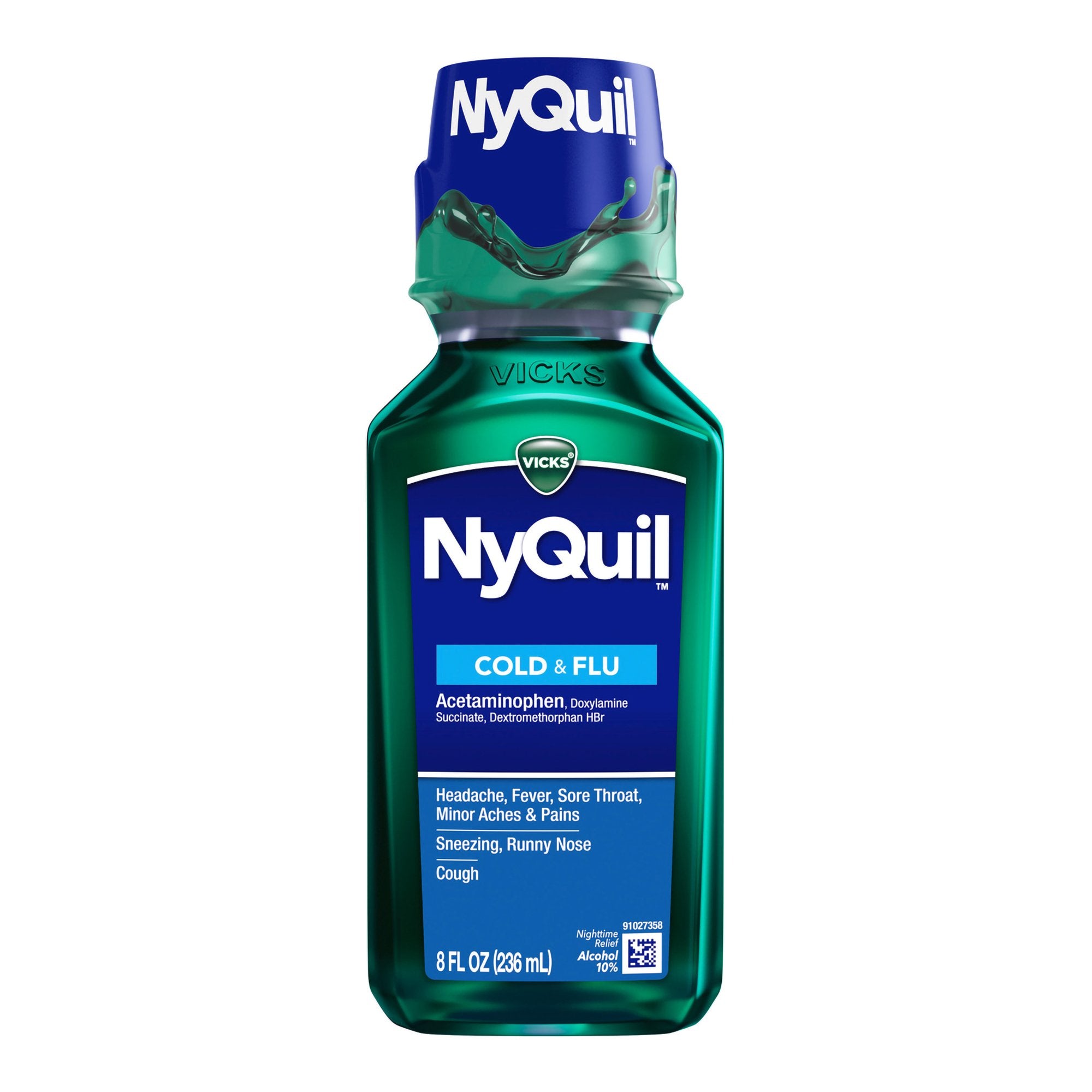Vicks NyQuil Cold & Flu Nighttime Relief Liquid