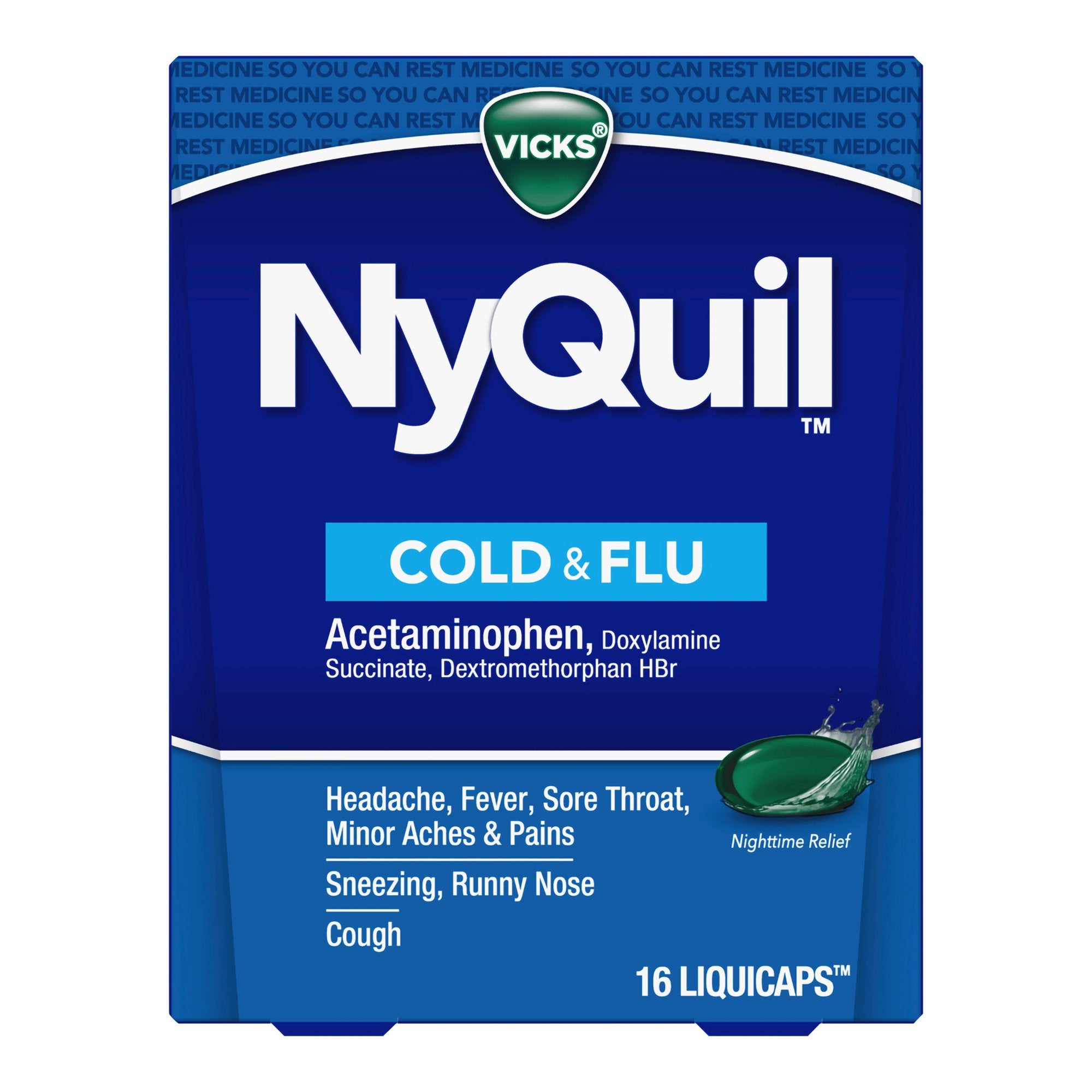 Vicks NyQuil Cold & Flu LiquiCaps
