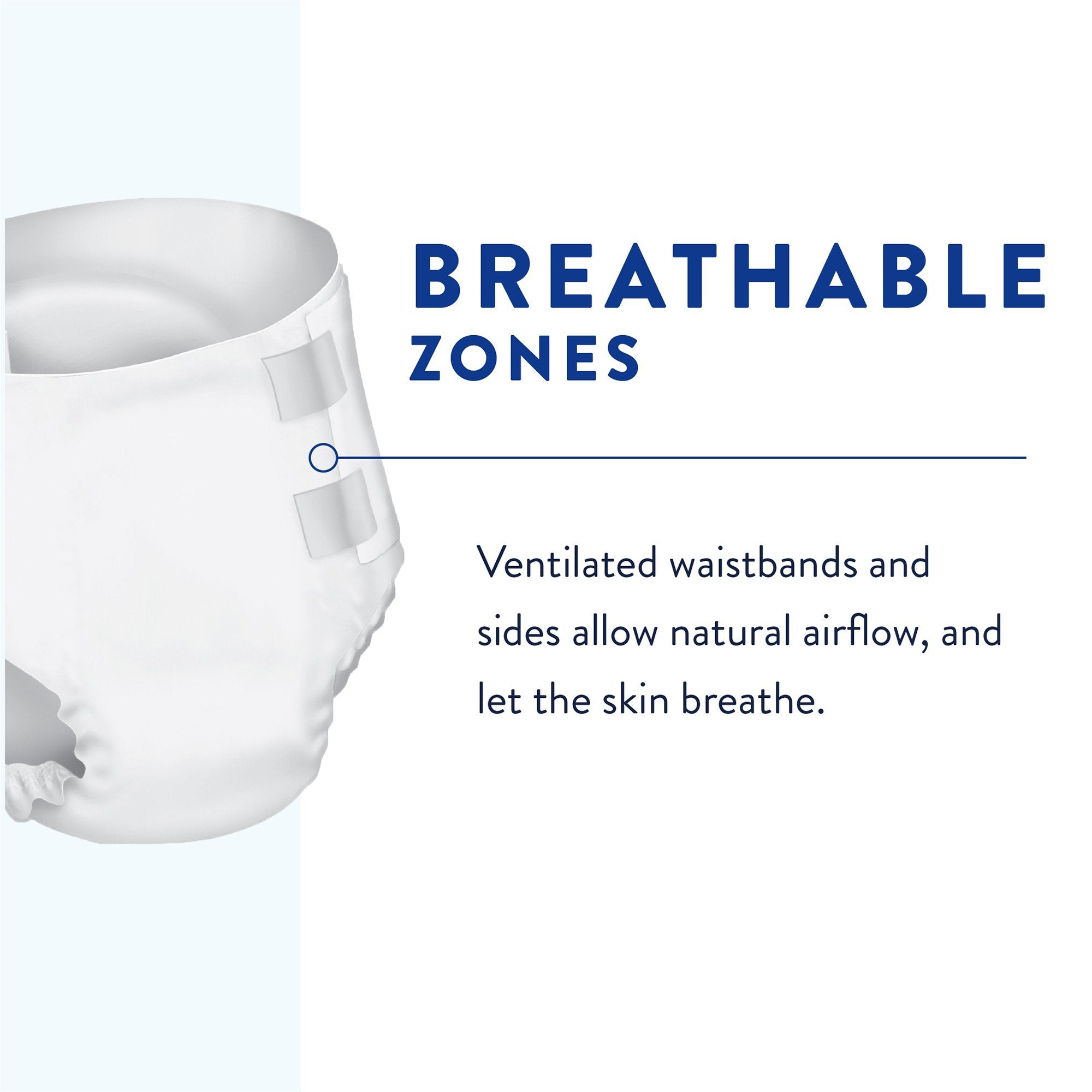 Incontinence Brief Prevail® Nu-Fit® Adult Large Unisex Disposable Heavy Absorbency - image 6