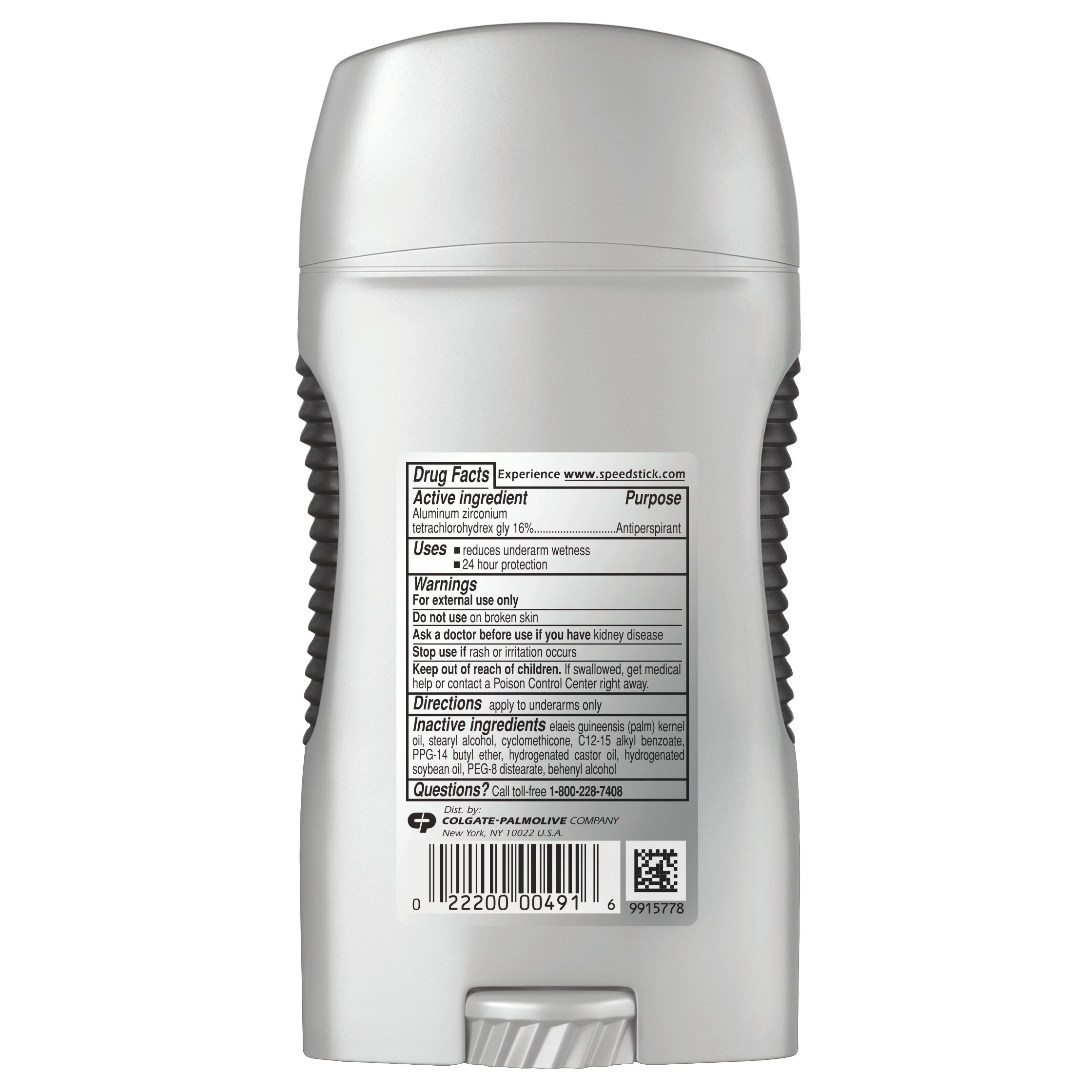 Antiperspirant / Deodorant Speed Stick® Power Solid 3 oz. Unscented - image 2