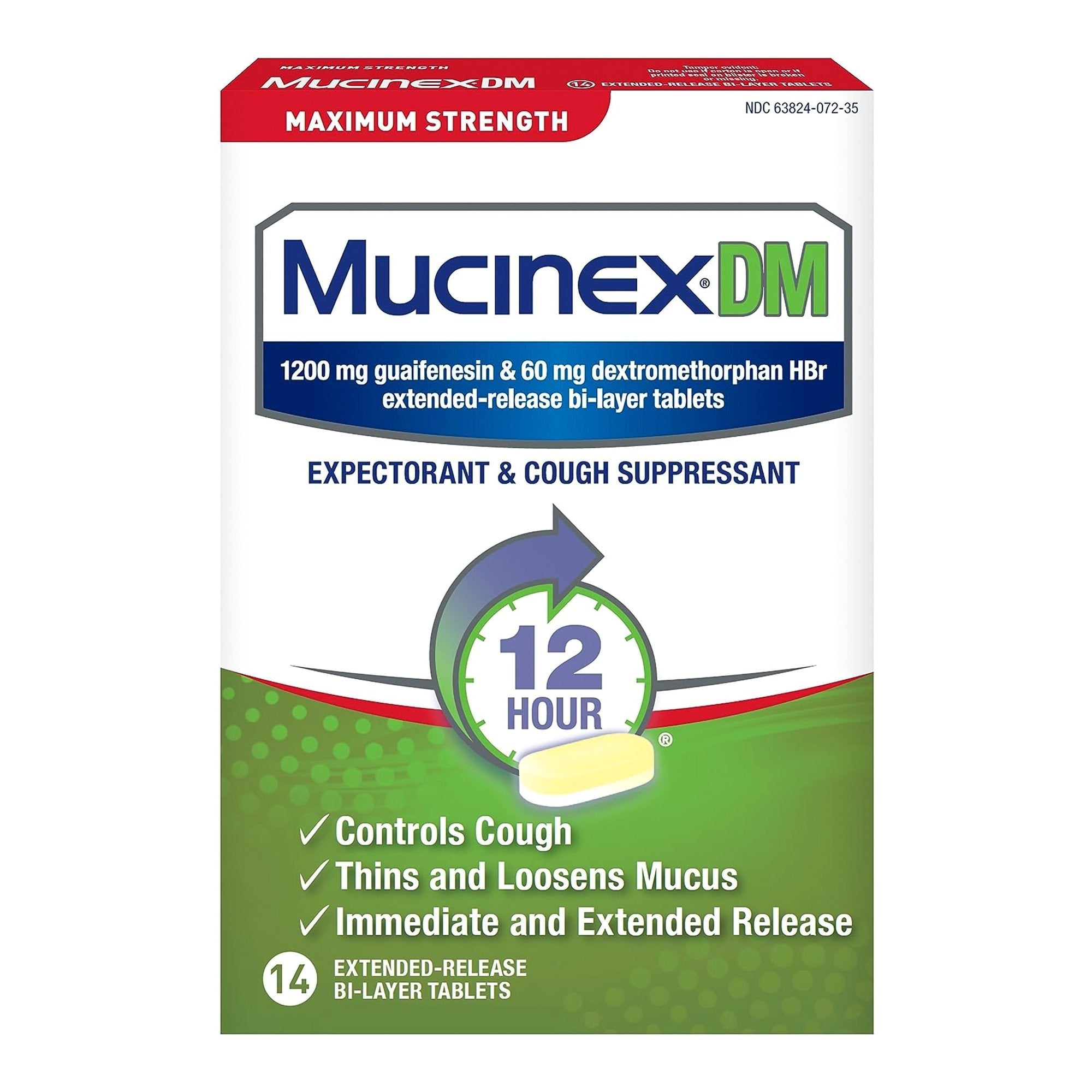 Mucinex® DM Cold and Cough Relief
