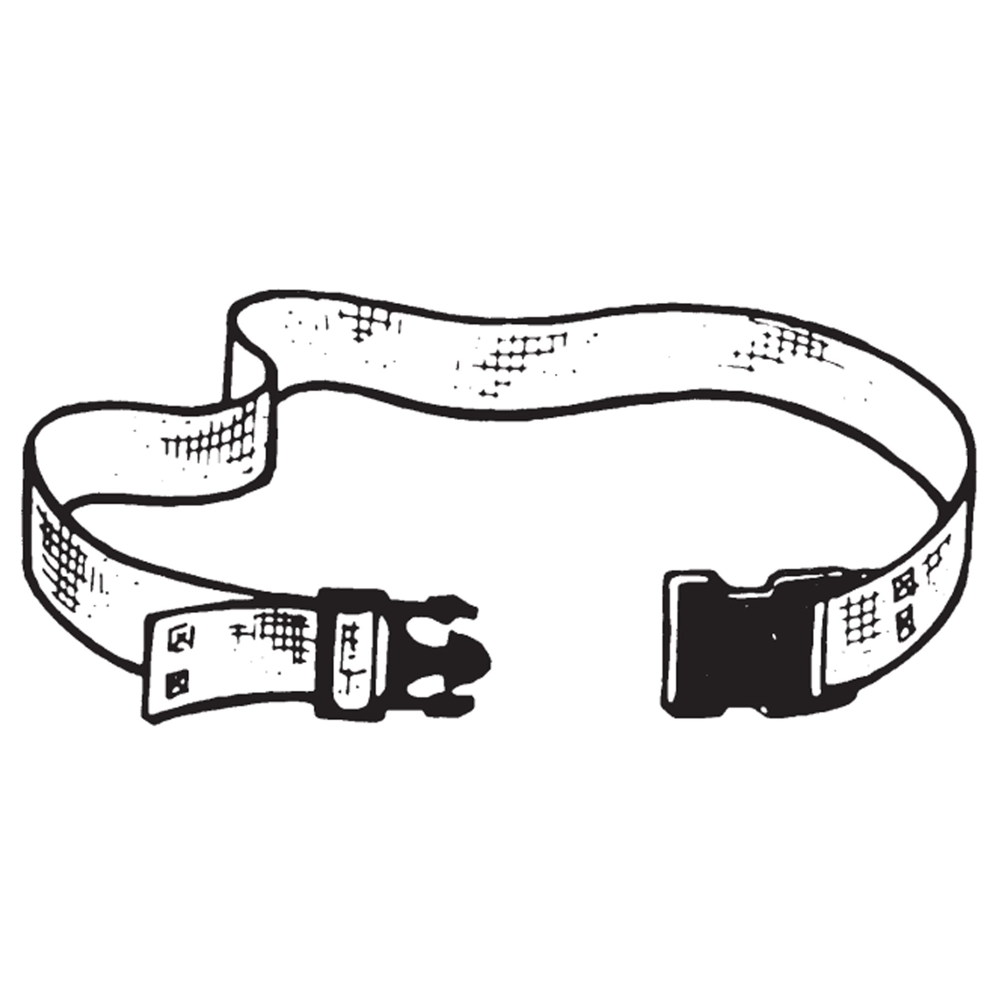 Gait Belt SkiL-Care™ 60 Inch Length Geo Pattern Design Nylon - image 4