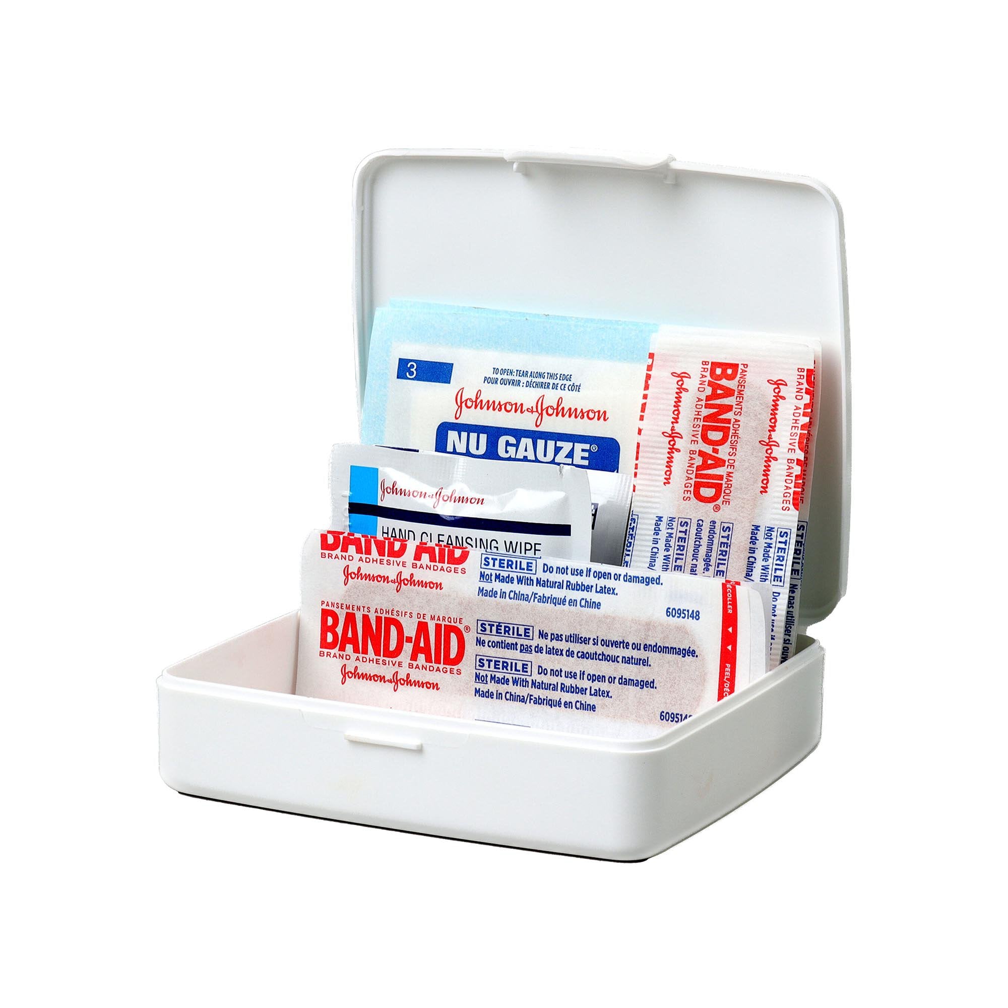 First Aid Kit Johnson and Johnson to Go Plastic Case - image 3