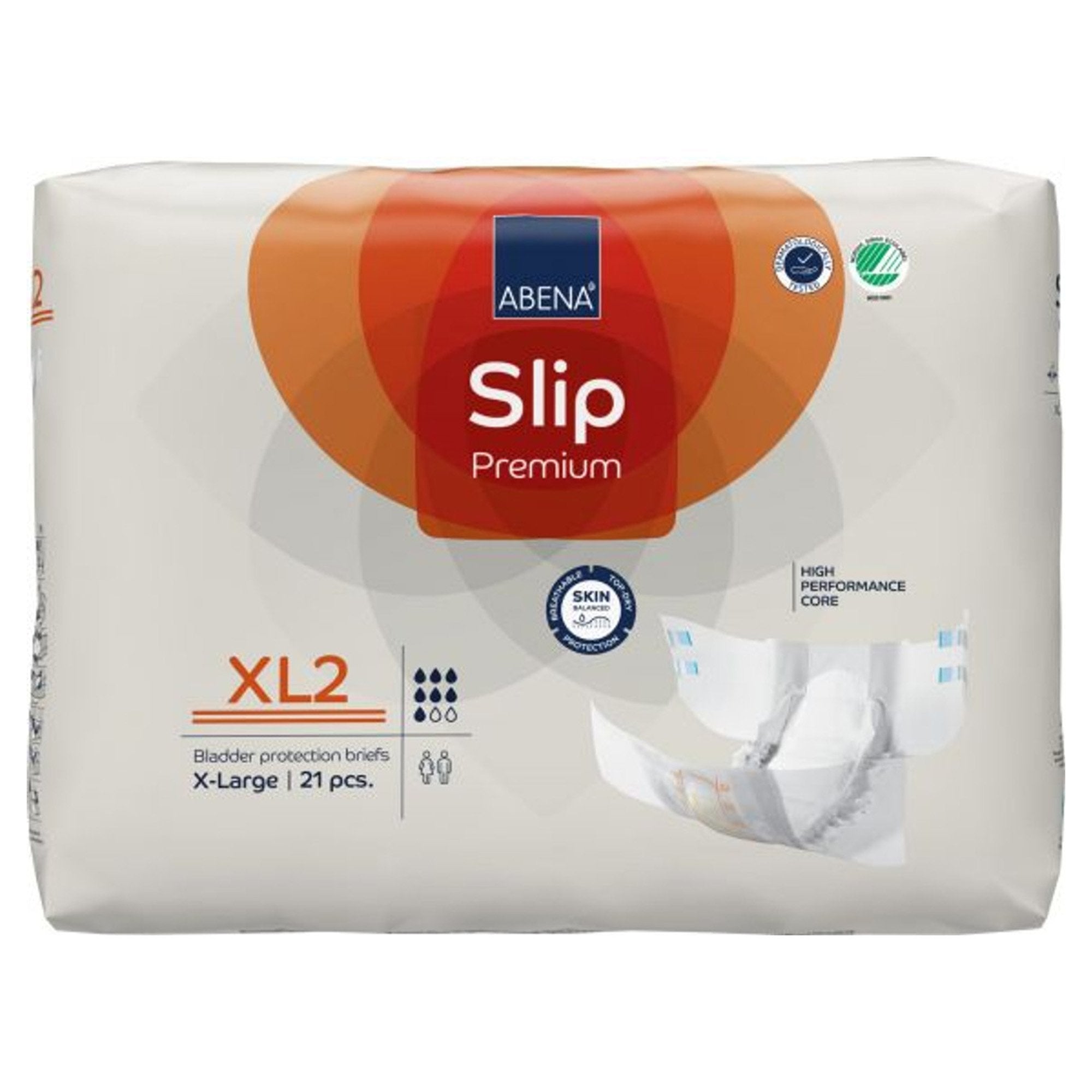 Incontinence Brief Abena® Slip Premium XL2 Adult X-Large Unisex Disposable Heavy Absorbency - image 5