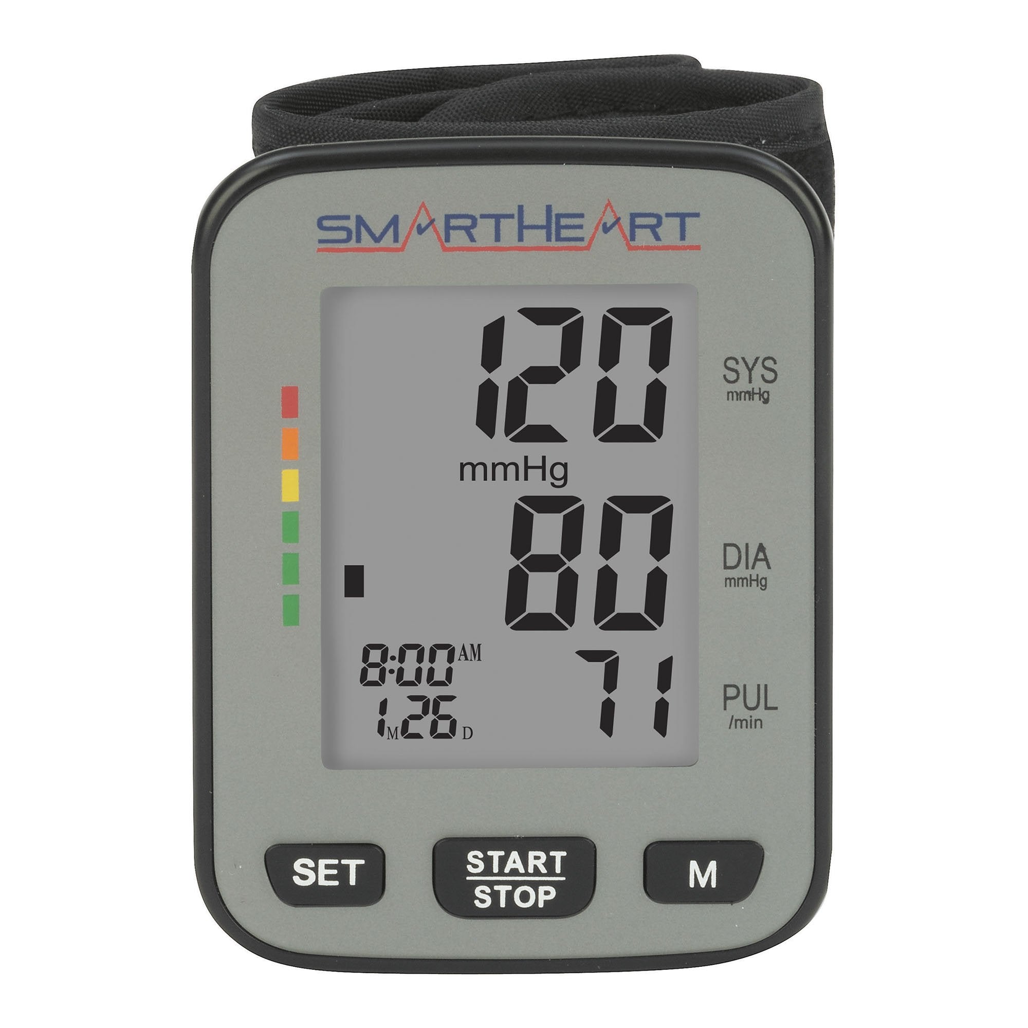Home Automatic Digital Blood Pressure Monitor Smartheart Adult Cuff Nylon Cuff 13.5 to 21.5 cm Talking Model - image 2