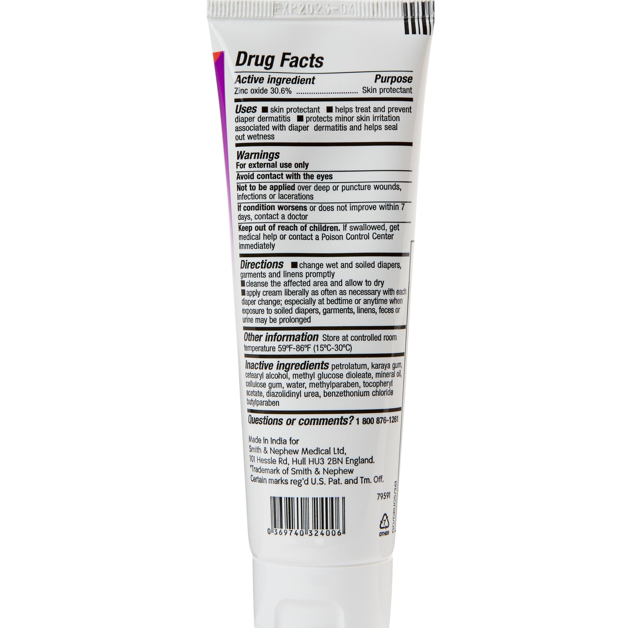 Skin Protectant Secura™ Extra Protective 3.25 oz. Tube Scented Cream - image 2