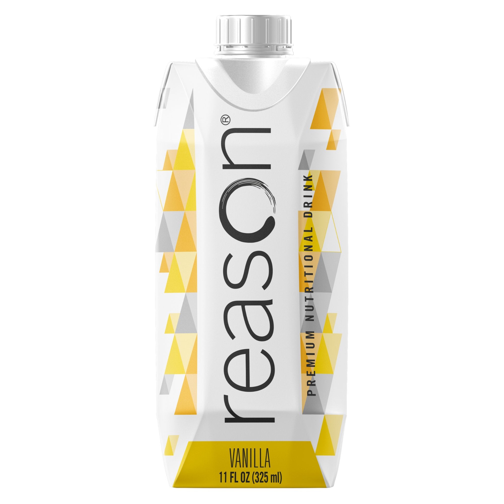 Oral Supplement Reason™ Vanilla Flavor Liquid 11 oz. Reclosable Carton