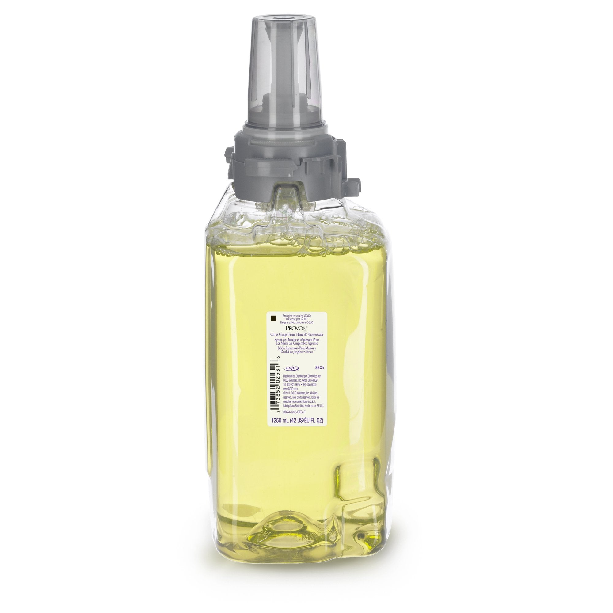 Shampoo and Body Wash PROVON® 1,250 mL Dispenser Refill Bottle Citrus Ginger Scent