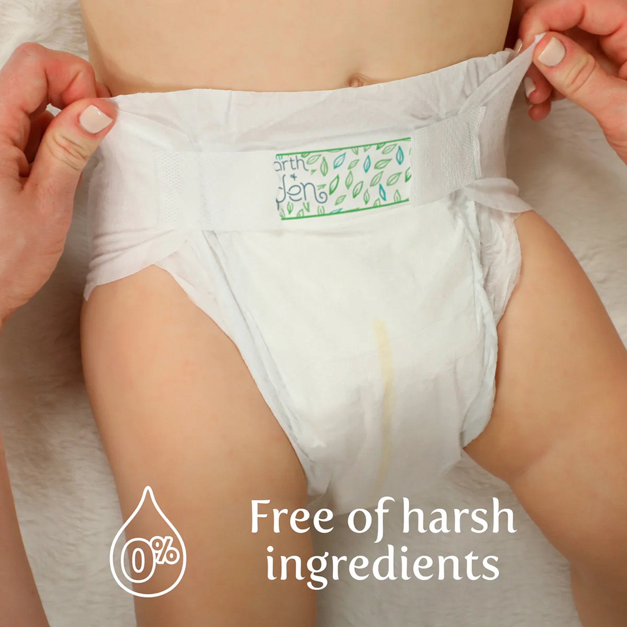 Unisex Baby Diaper Earth & Eden Size 4 Disposable Heavy Absorbency - image 4