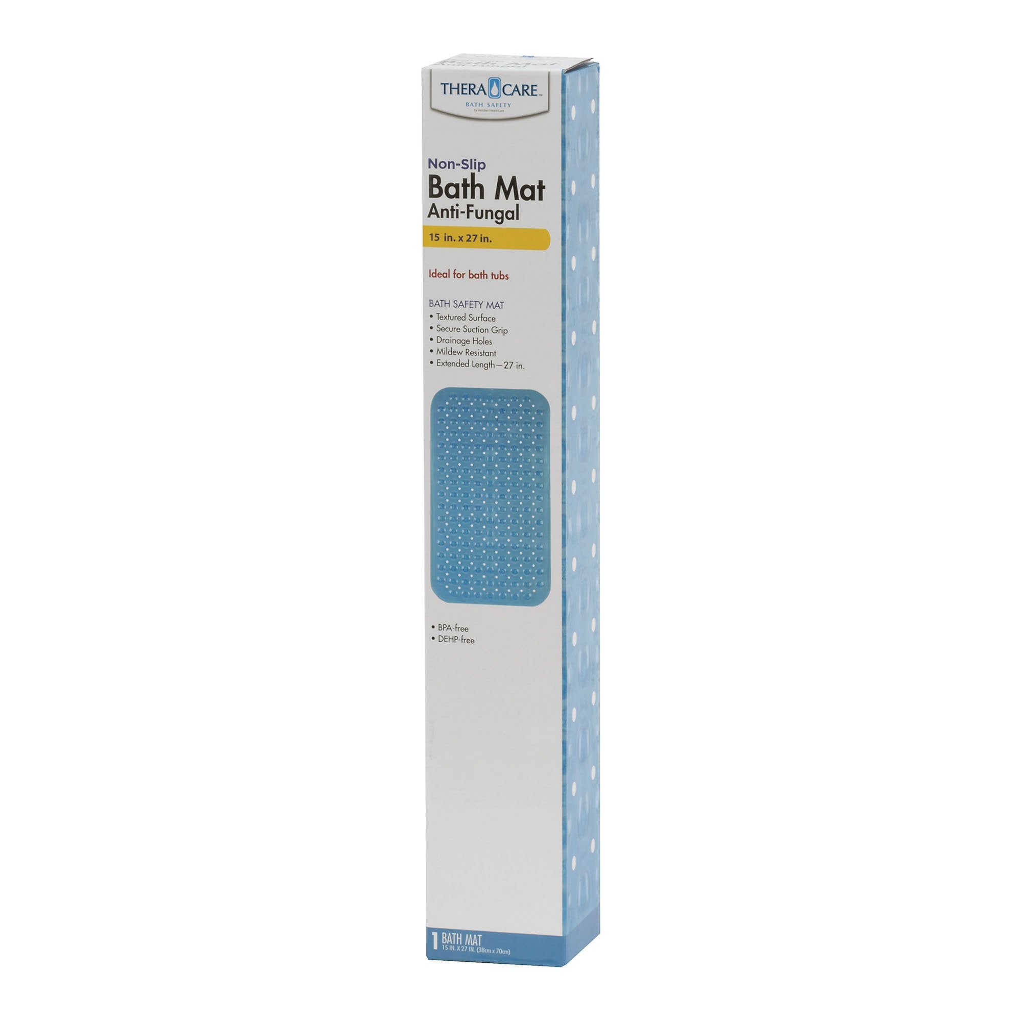 Non-Slip Bath Mat Theracare™ Vinyl 15 X 27 Inch - image 3