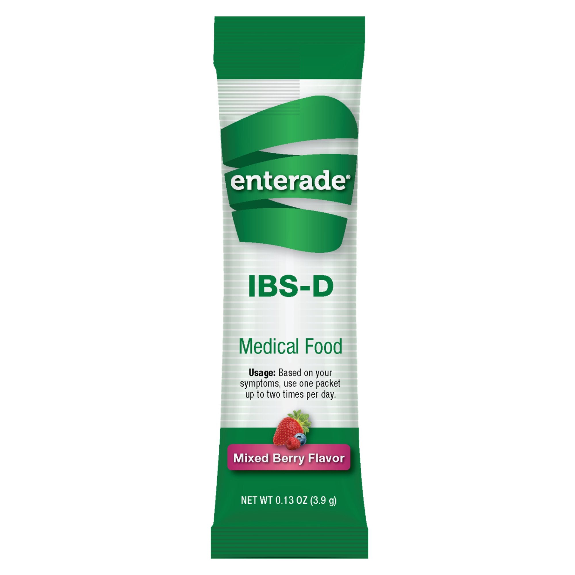 Oral Supplement enterade® IBS-D Mixed Berry Flavor Powder 0.14 oz. Individual Packet