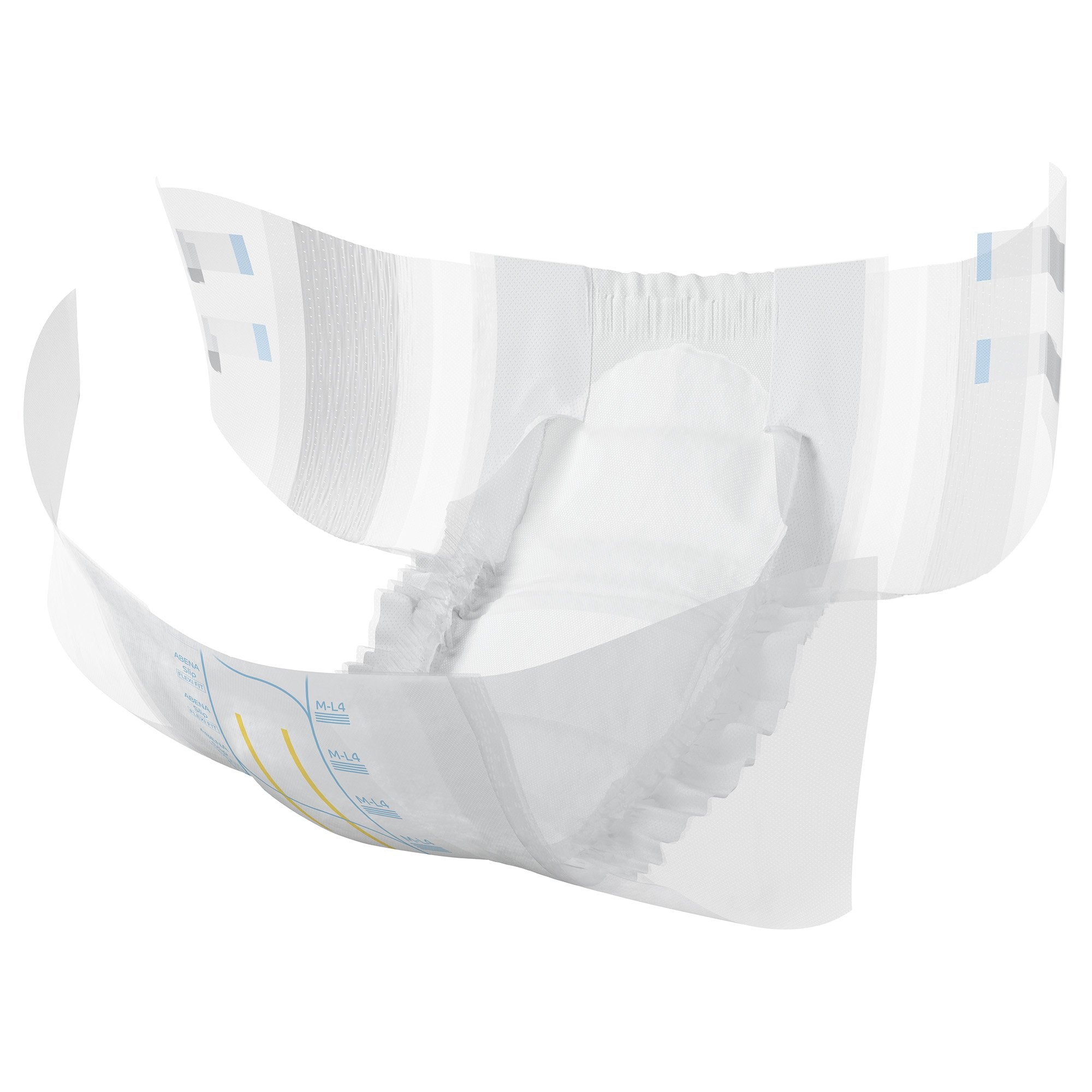 Incontinence Brief Abena Slip Flexi Fit Adult Medium / Large Unisex Disposable Heavy Absorbency - image 6