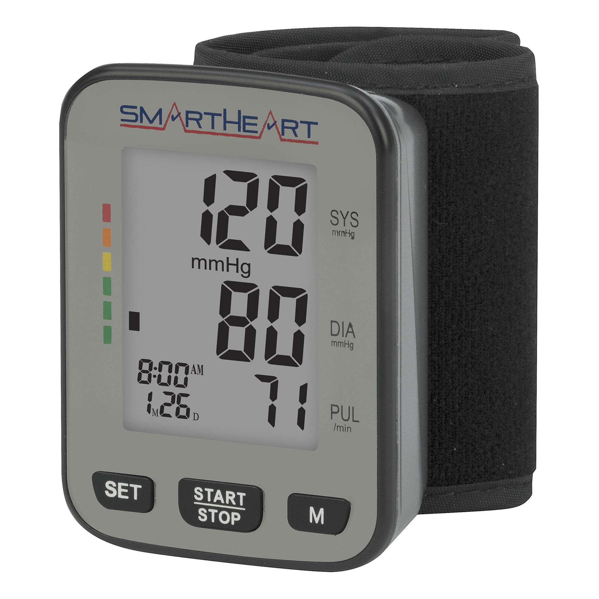 Home Automatic Digital Blood Pressure Monitor Smartheart Adult Cuff Nylon Cuff 13.5 to 21.5 cm Talking Model - image 4