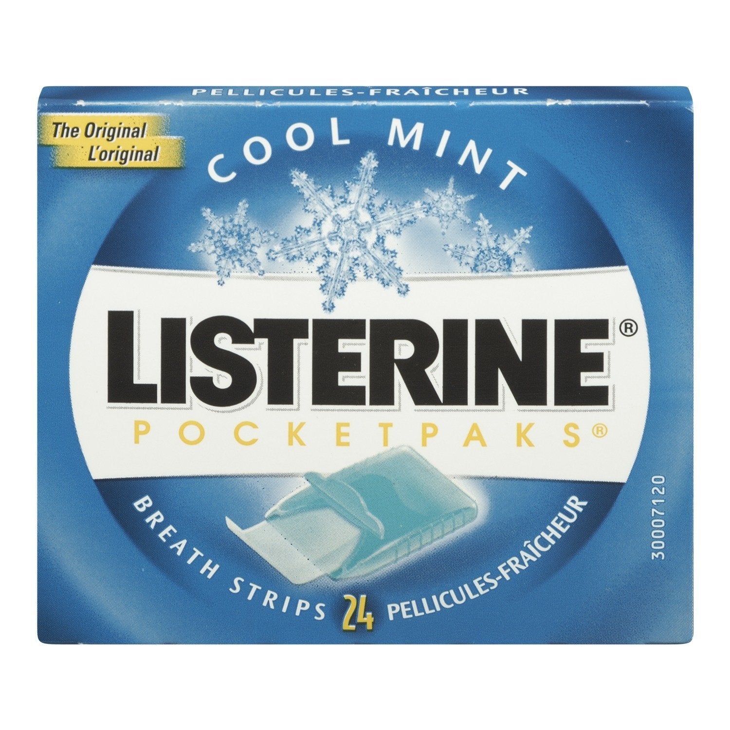 Listerine® PocketPaks® Breath Strips, Cool Mint, 24 Breath Strips