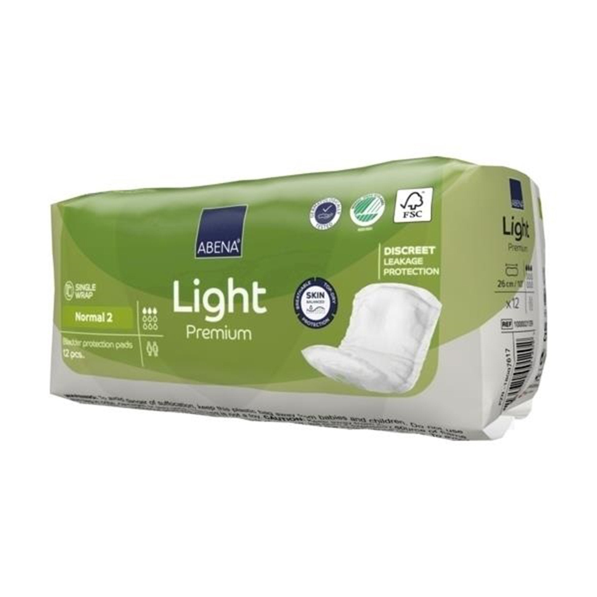 Bladder Control Pad Abena® Premium Light Normal 4.3 X 10.2 Inch Light Absorbency Fluff / Polymer Core Size 2 - image 4