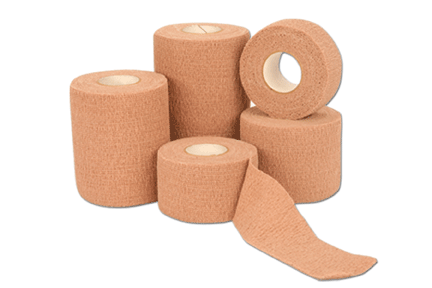 Cohesive Bandage CoFlex®·LF2 6 Inch X 5 Yard Self-Adherent Closure Tan NonSterile 20 lbs. Tensile Strength