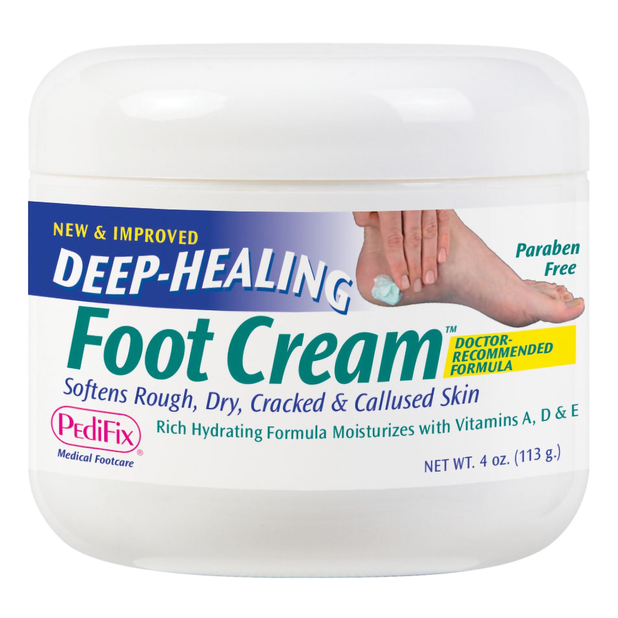 Pedifix® Deep-Healing Foot Cream™ Foot Moisturizer, 4-ounce jar