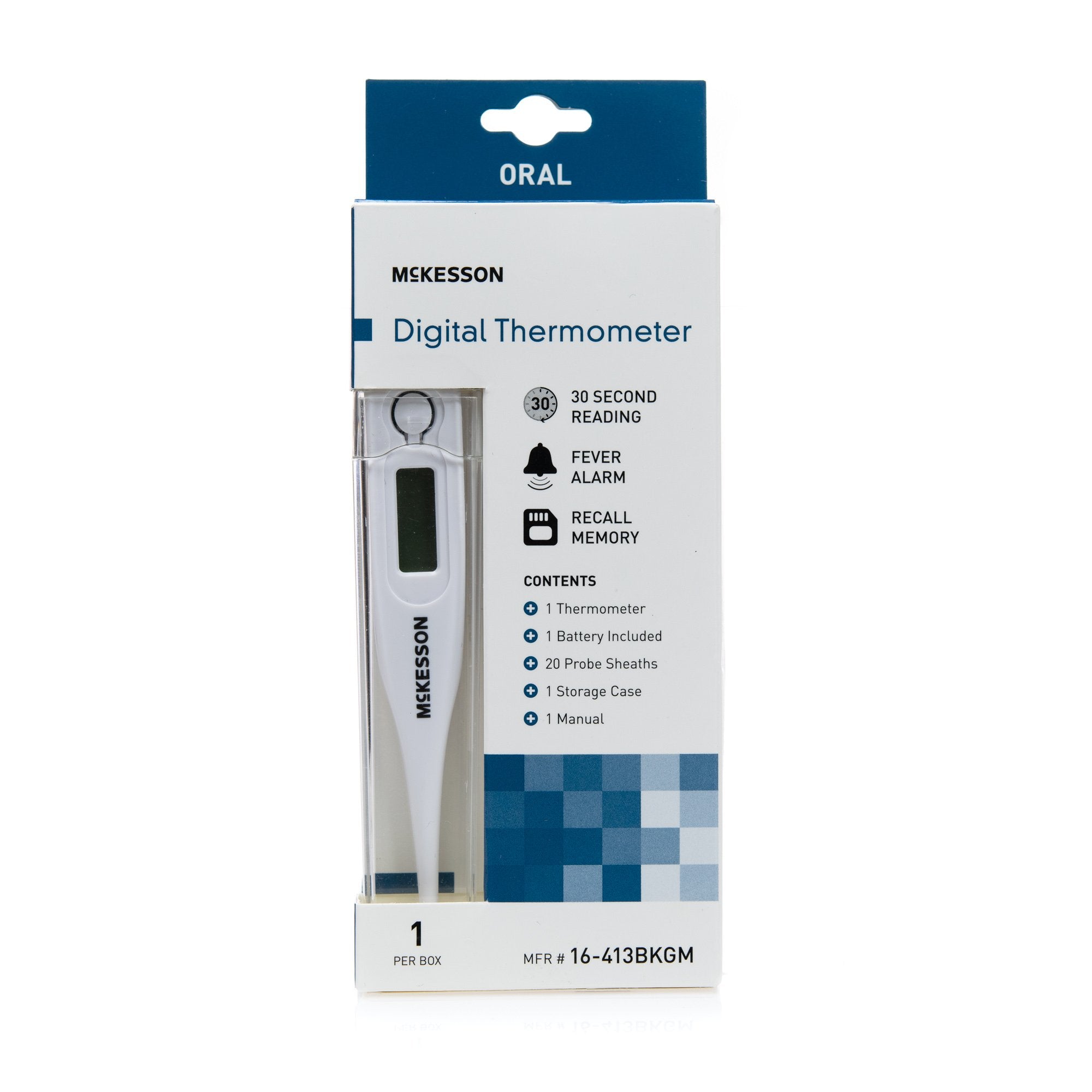 Digital Stick Thermometer McKesson Oral Probe Handheld - image 2