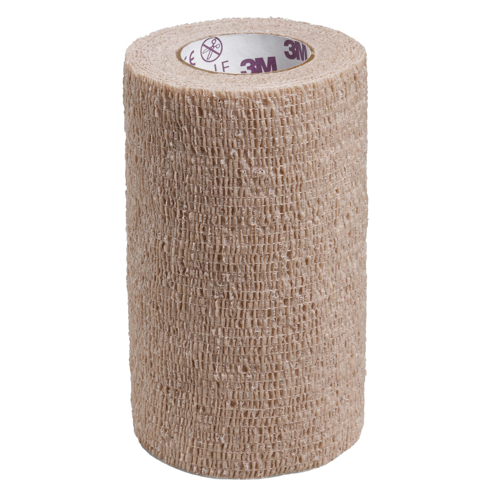 Cohesive Bandage 3M™ Coban™ LF 4 Inch X 5 Yard Self-Adherent Closure Tan Sterile Standard Compression - image 5