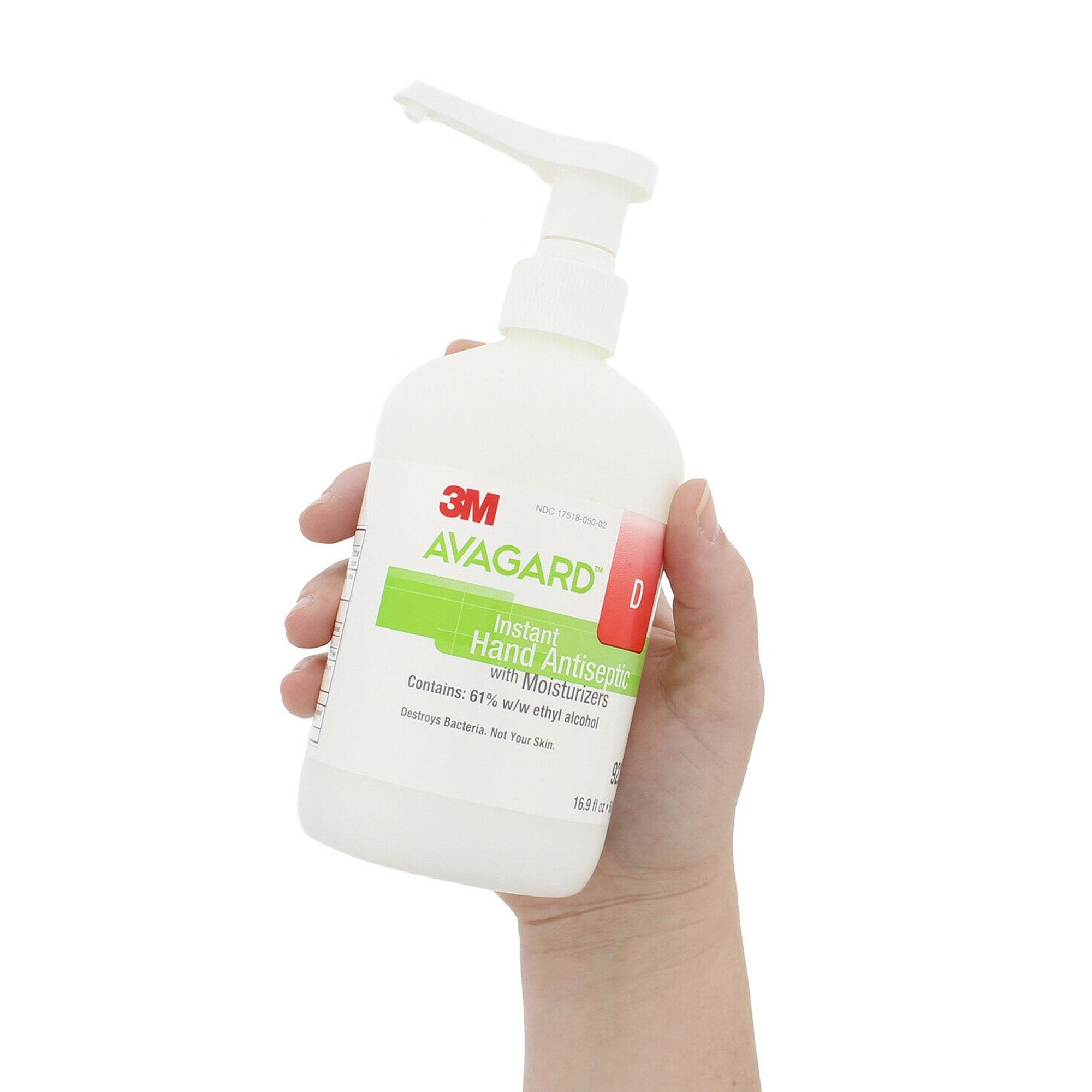 Hand Sanitizer 3M™ Avagard™ D 16 oz. Ethyl Alcohol Gel Pump Bottle - image 4